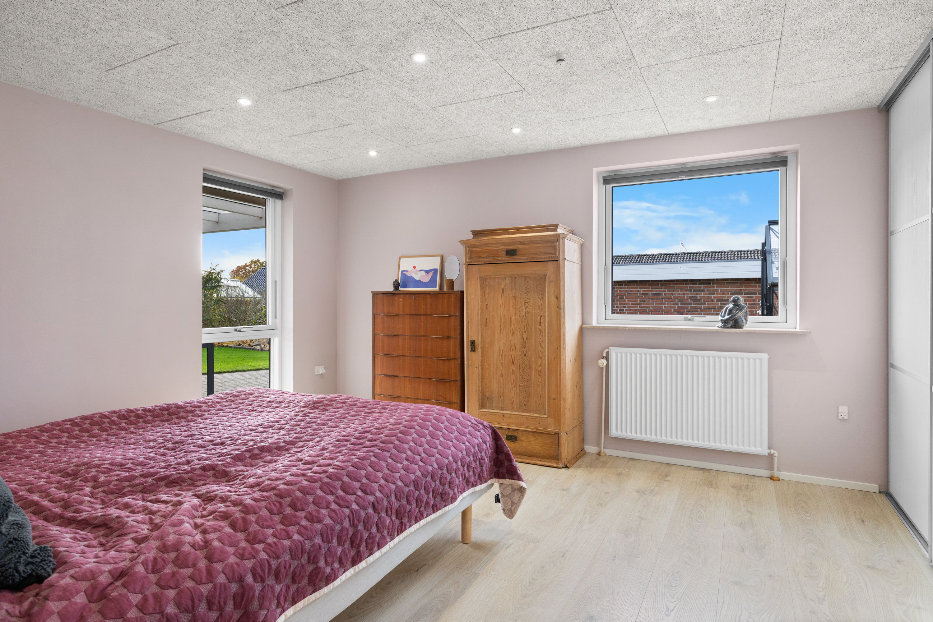 Fremhævet soveværelse billede i fuldskærmstilstand. Billede af Stenten 45, Bøgeskov, 7000 Fredericia