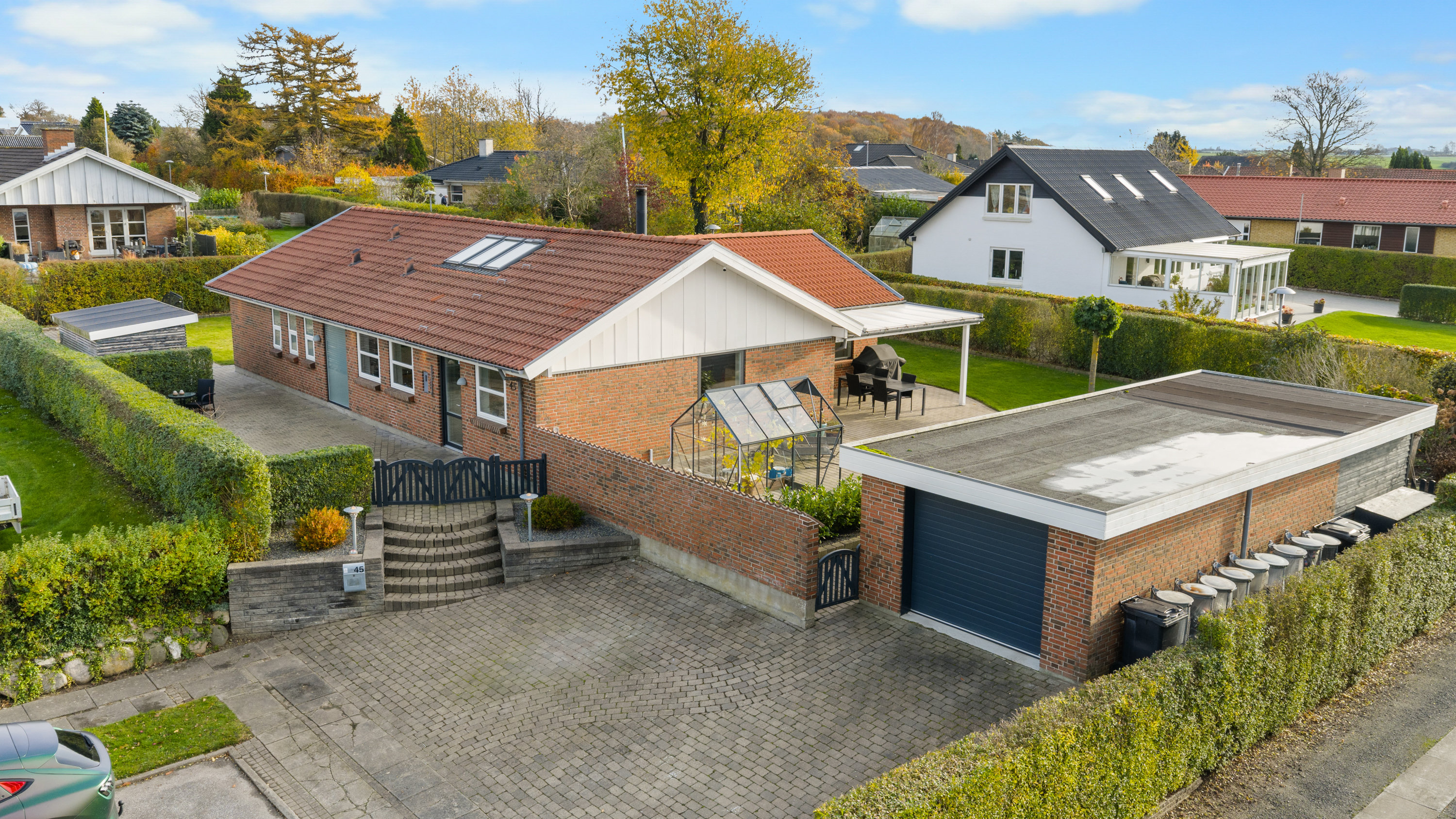 Miniaturebillede 1: facade. Billede af Stenten 45, Bøgeskov, 7000 Fredericia