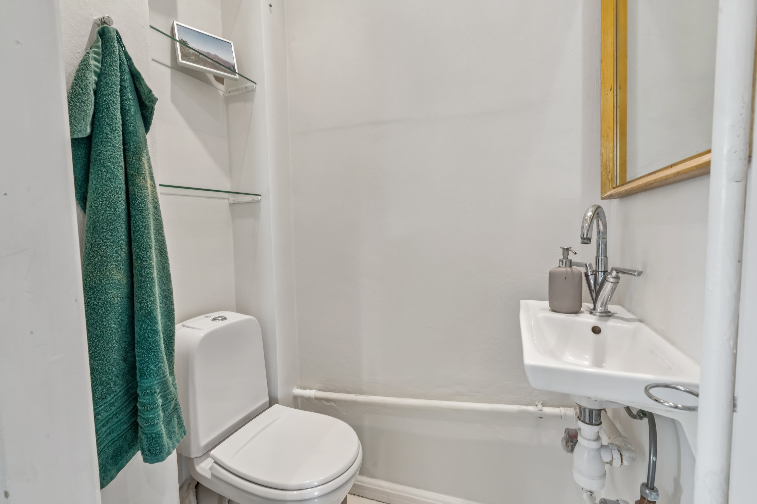 Fremhævet badeværelse billede i fuldskærmstilstand. Billede af Vesterbro 29, 2., 9000 Aalborg