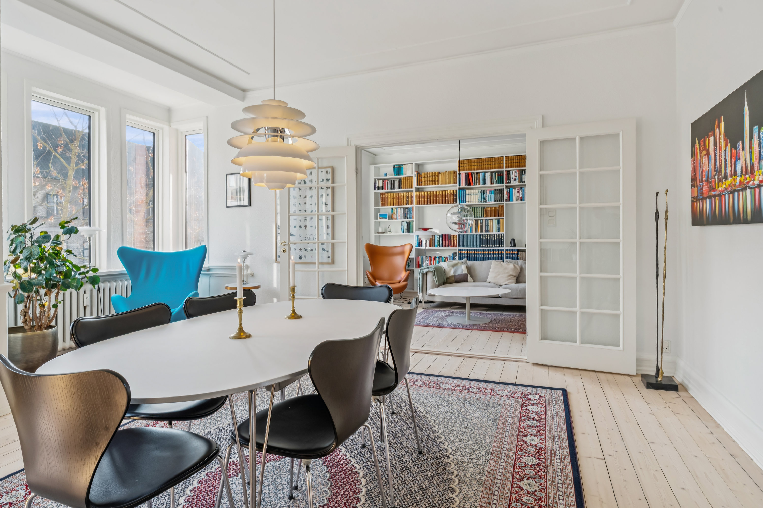 Fremhævet stue billede i fuldskærmstilstand. Billede af Vesterbro 29, 2., 9000 Aalborg