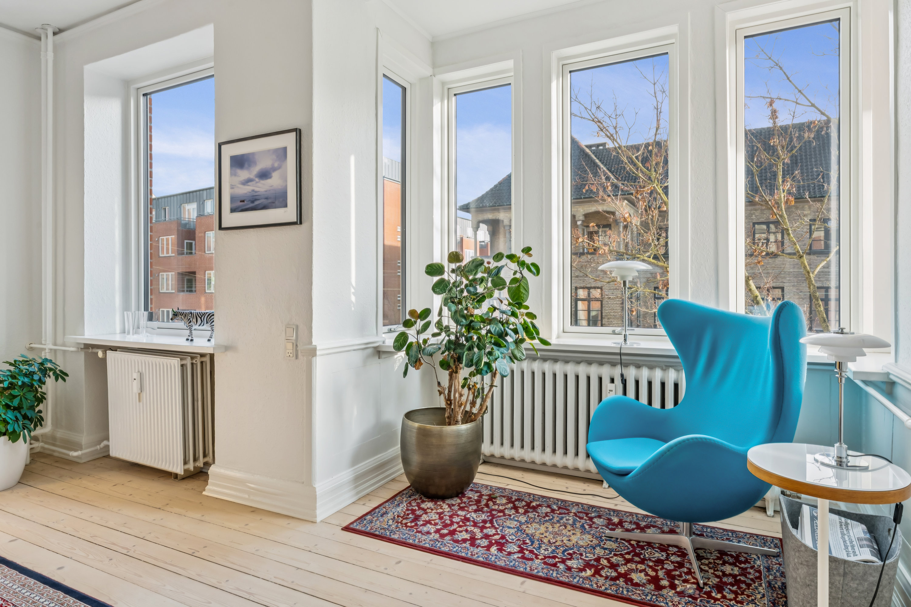 Fremhævet stue billede i fuldskærmstilstand. Billede af Vesterbro 29, 2., 9000 Aalborg