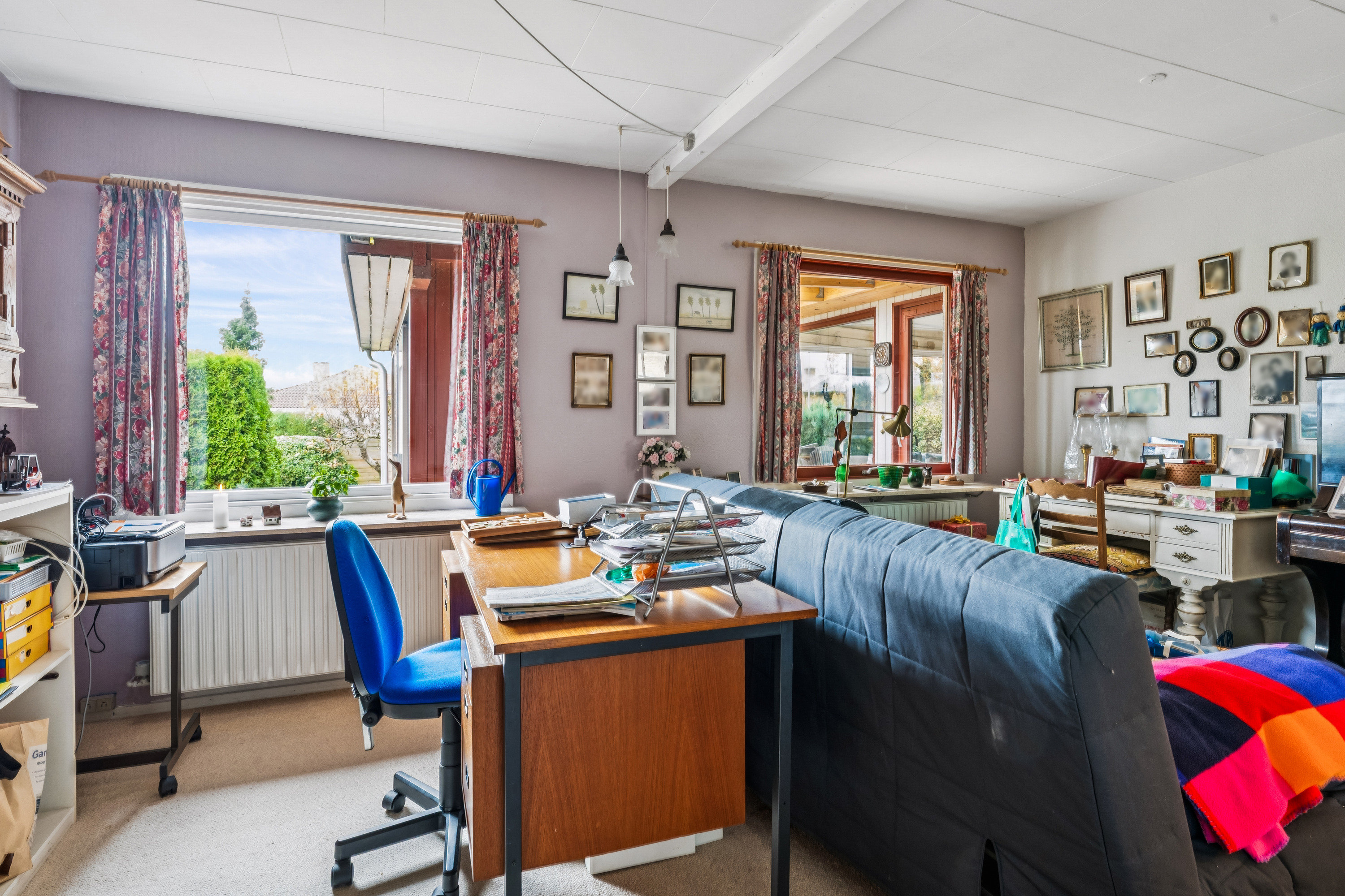 Fremhævet stue billede i fuldskærmstilstand. Billede af Hans Kirks Vej 18, 9200 Aalborg SV