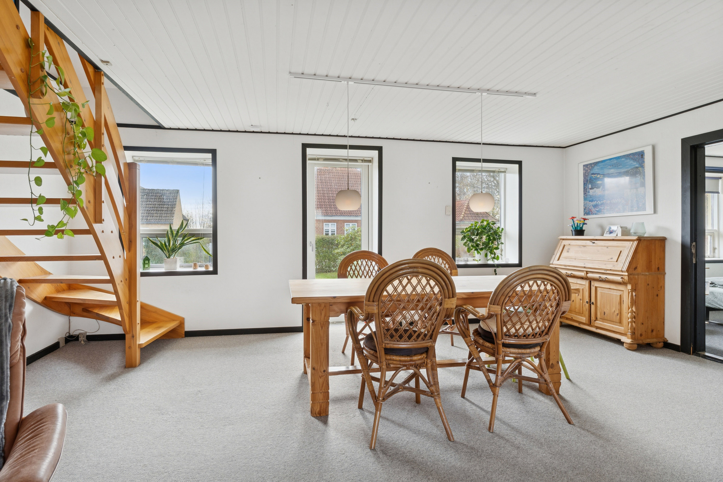 Fremhævet spisestue billede i fuldskærmstilstand. Billede af Skallerupvej 462, Sønderlev, 9800 Hjørring