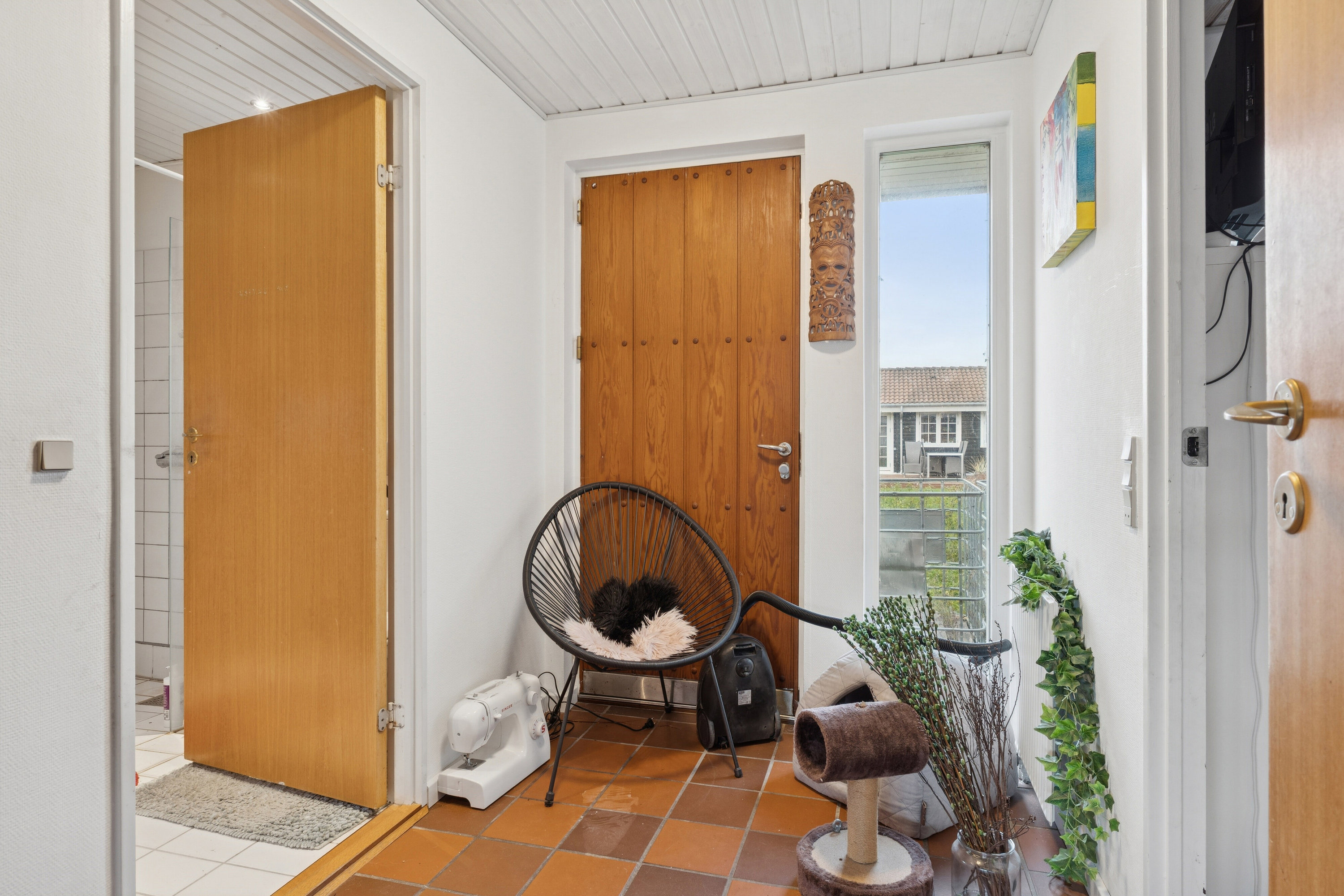 Fremhævet gang billede i fuldskærmstilstand. Billede af Rugvænget 33, 9870 Sindal