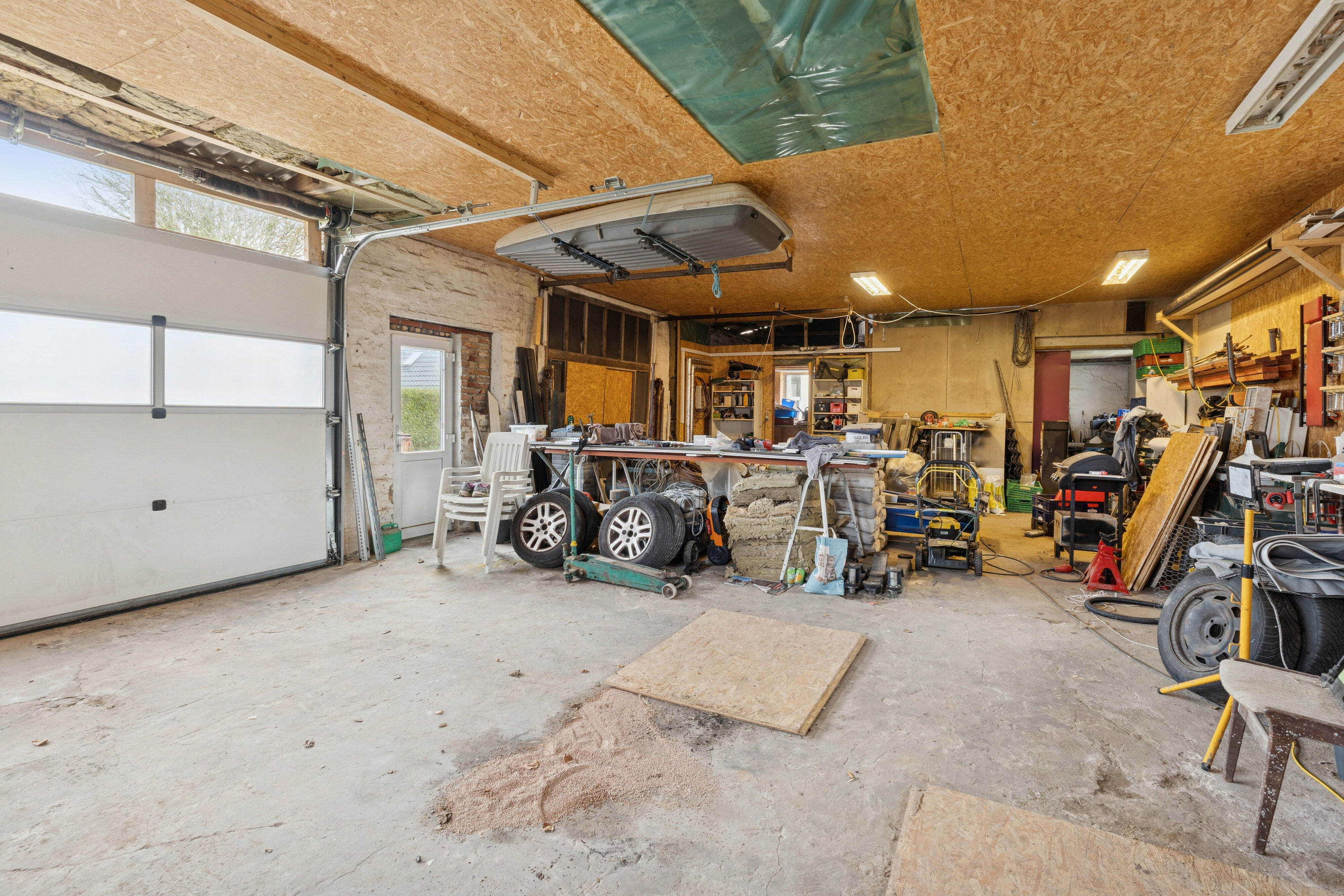 Fremhævet garage billede i fuldskærmstilstand. Billede af Skallerupvej 462, Sønderlev, 9800 Hjørring