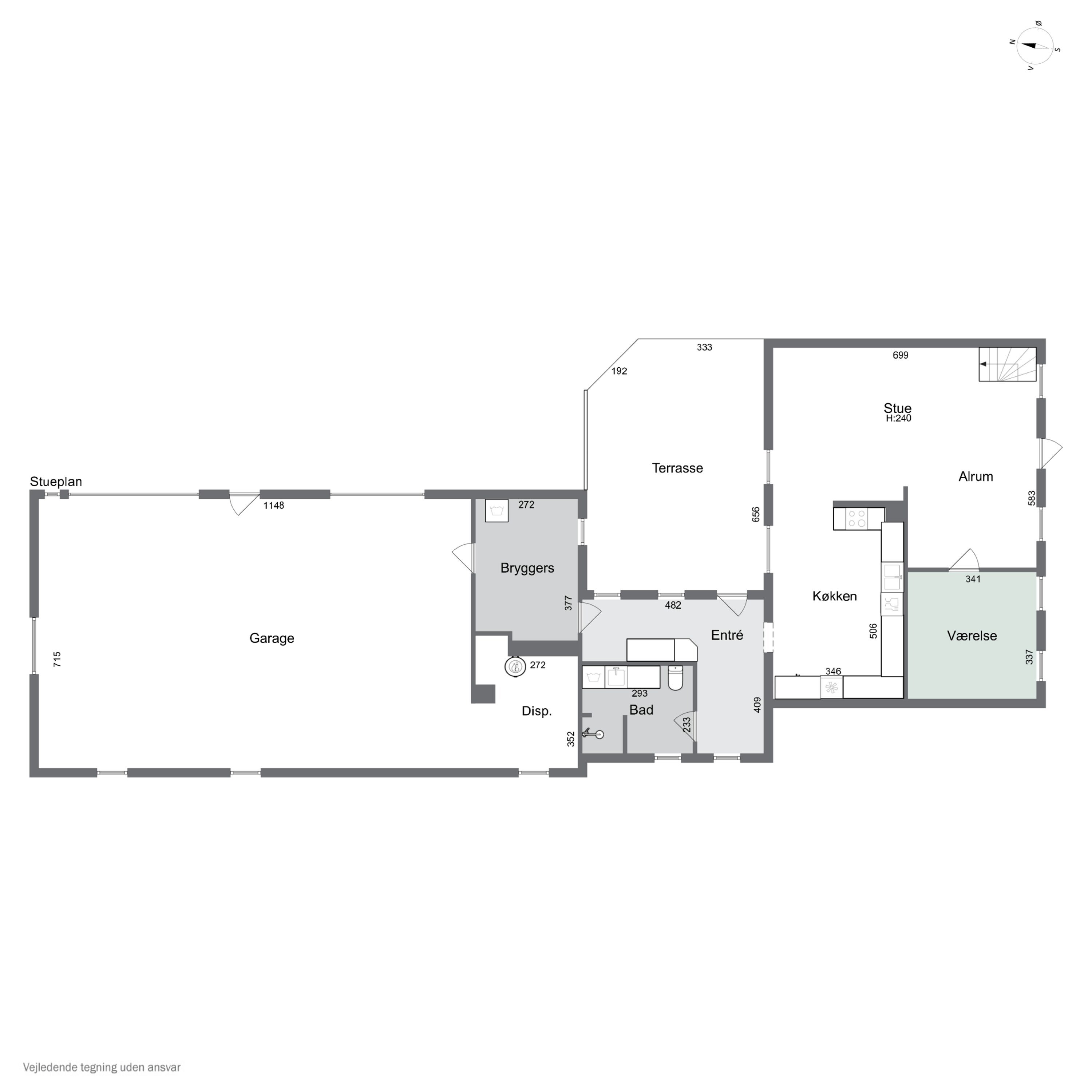 Plantegninger billede af Skallerupvej 462, Sønderlev, 9800 Hjørring