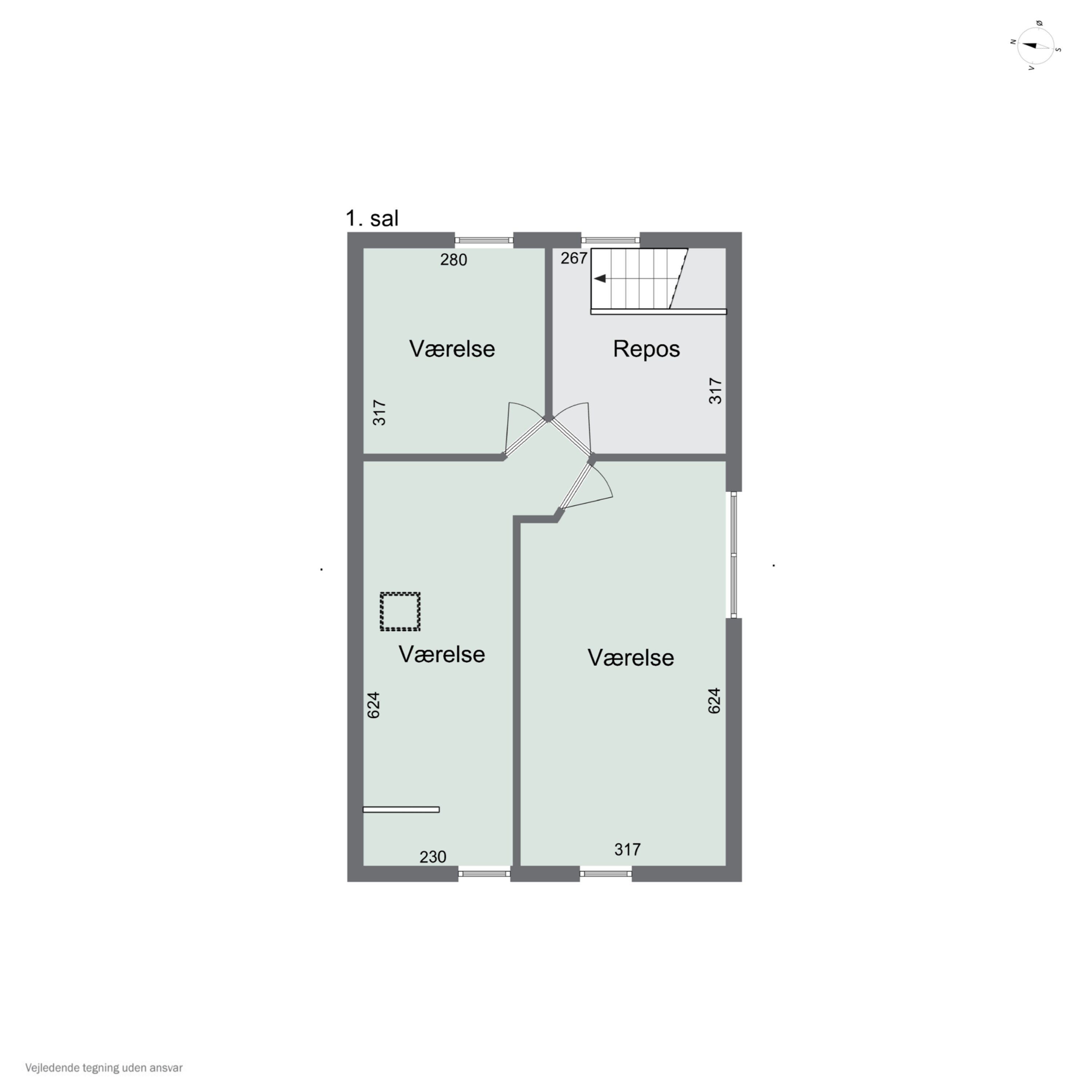 Plantegninger billede af Skallerupvej 462, Sønderlev, 9800 Hjørring