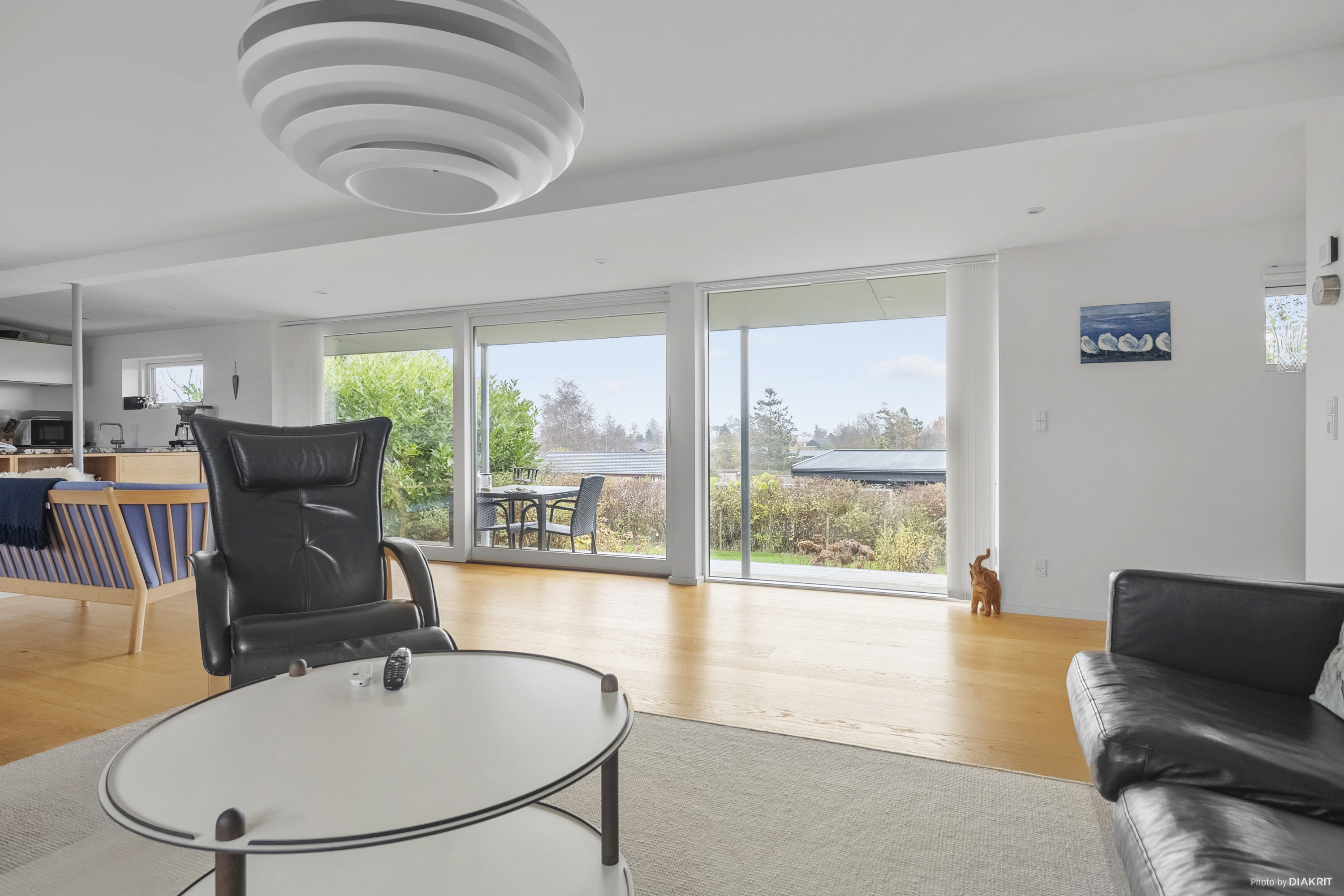 Fremhævet stue billede i fuldskærmstilstand. Billede af Hulager 9, Saksild Str, 8300 Odder