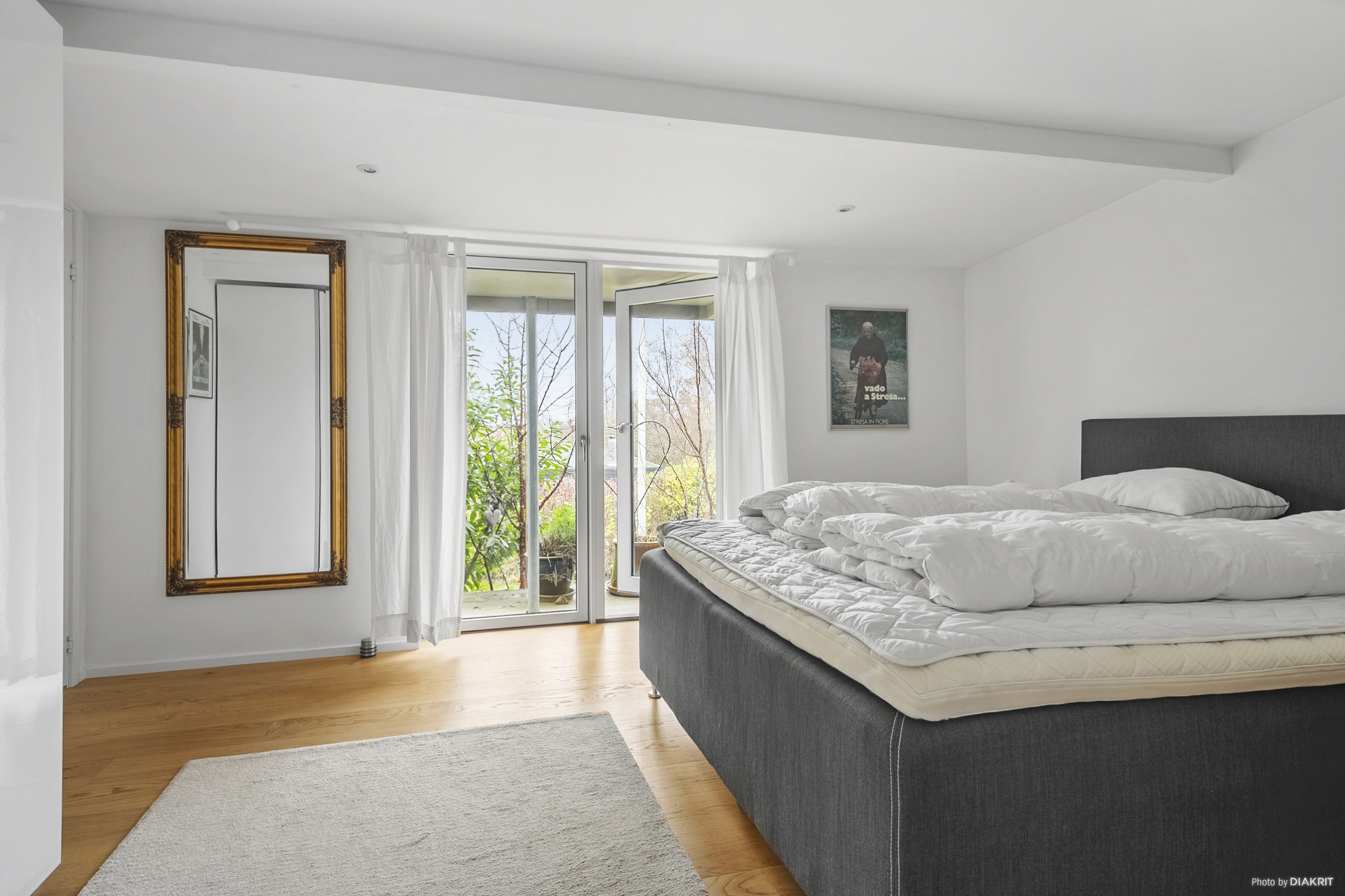 Fremhævet soveværelse billede i fuldskærmstilstand. Billede af Hulager 9, Saksild Str, 8300 Odder