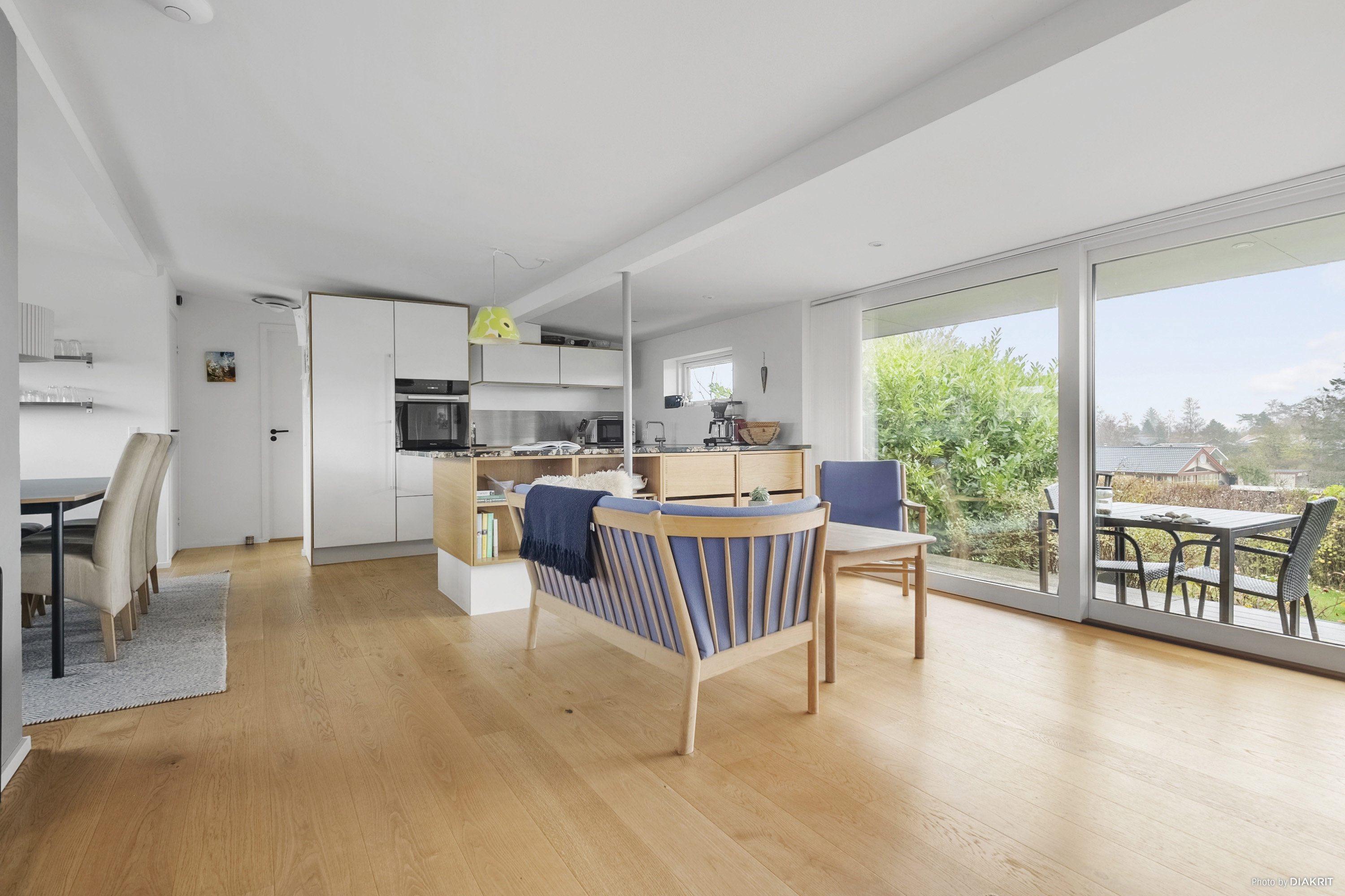 Fremhævet stue billede i fuldskærmstilstand. Billede af Hulager 9, Saksild Str, 8300 Odder