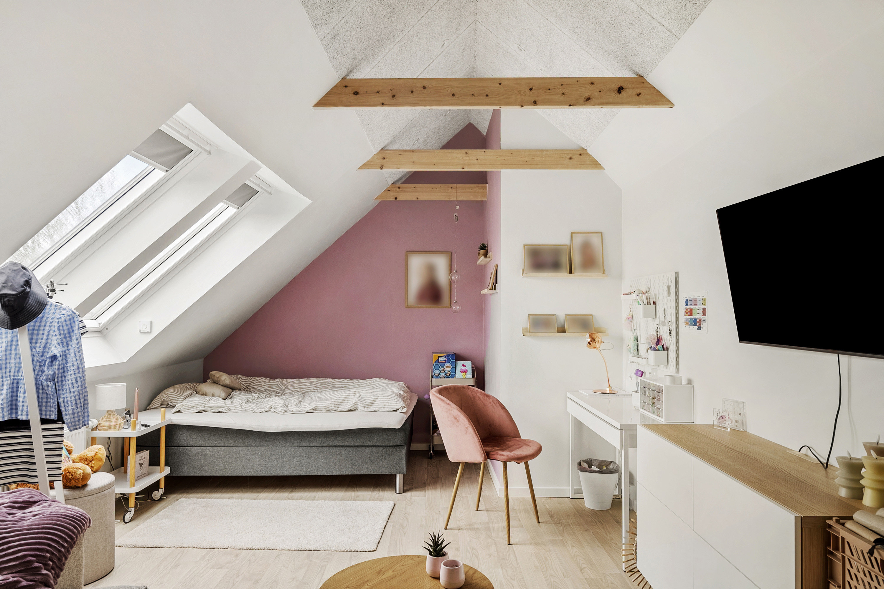 Fremhævet soveværelse billede i fuldskærmstilstand. Billede af Kannevej 9, Kanne, 8355 Solbjerg