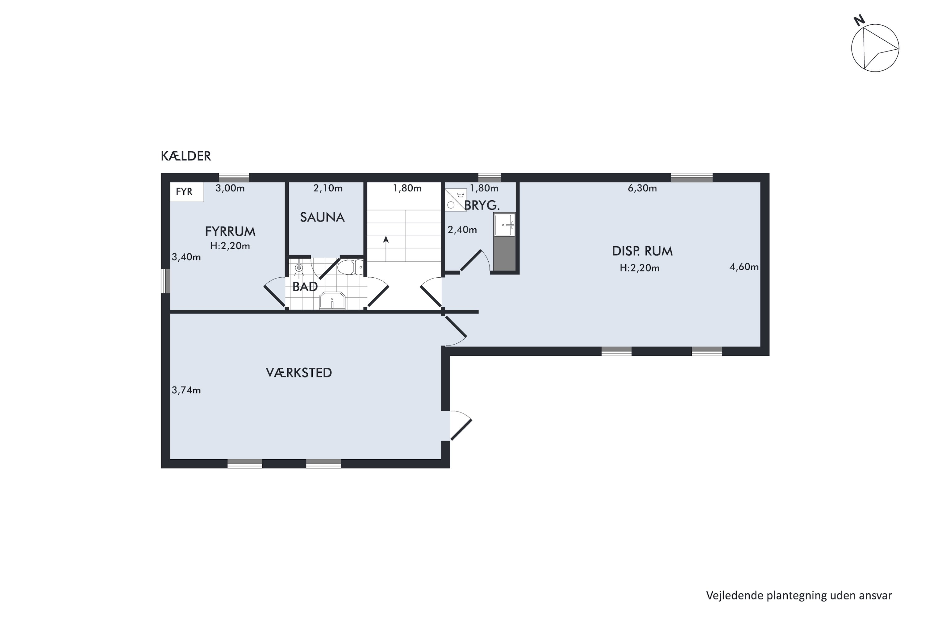 Plantegninger billede af Bregentvedvej 9, 2665 Vallensbæk Strand