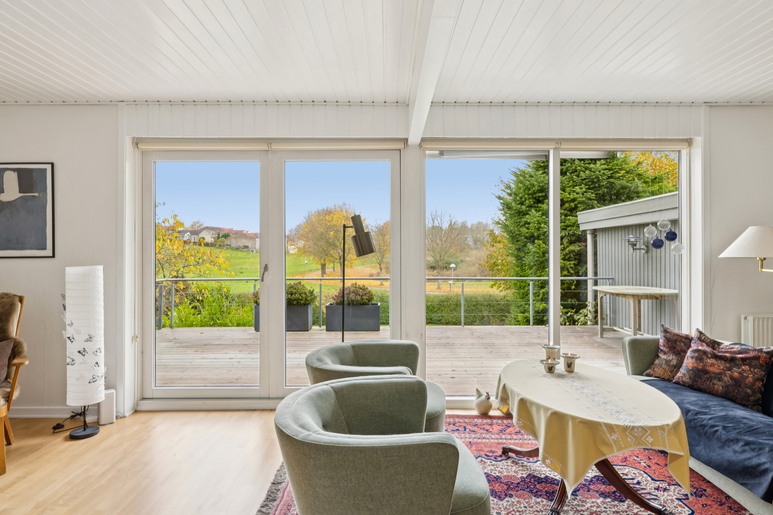 Fremhævet stue billede i fuldskærmstilstand. Billede af Anemonevej 14, 8410 Rønde