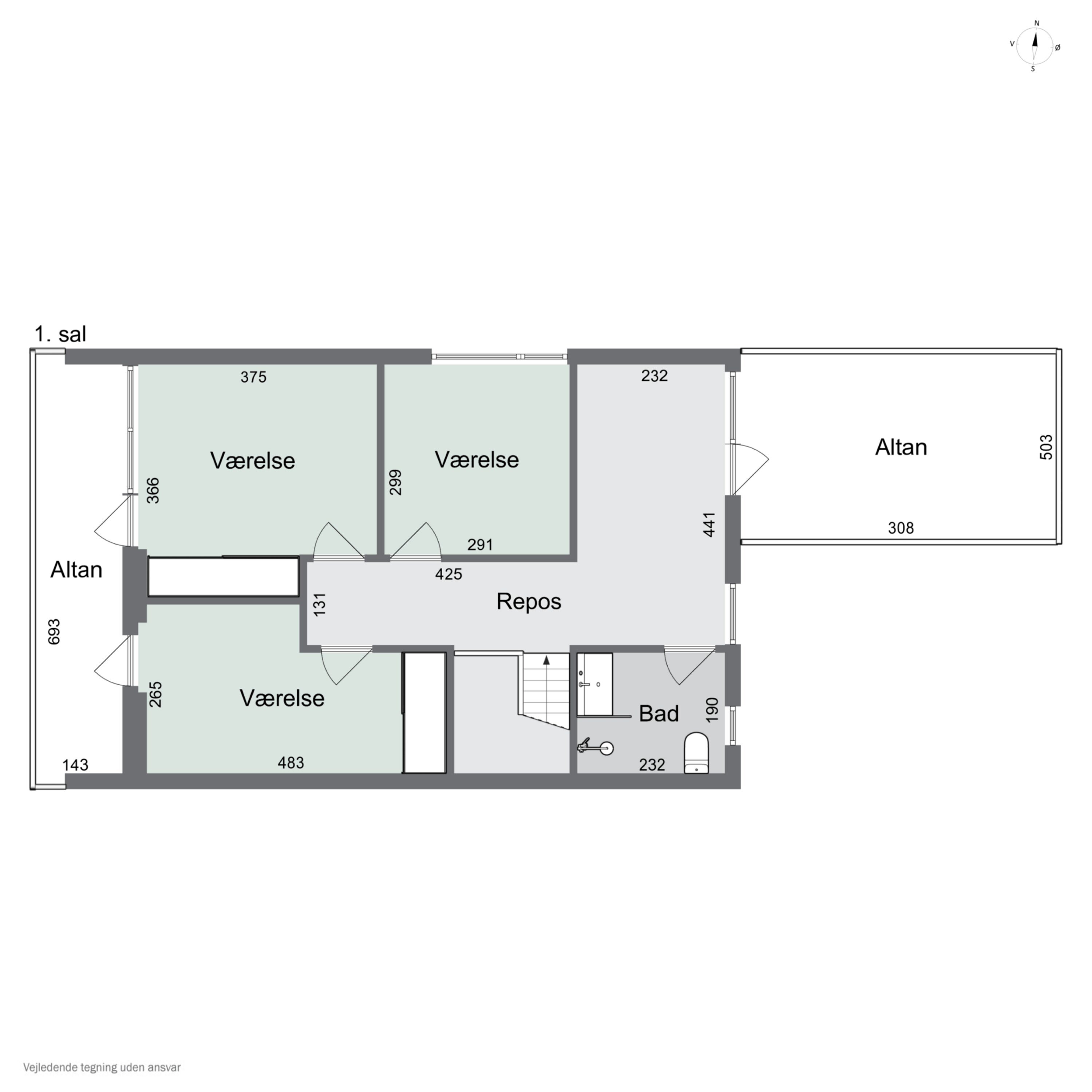 Plantegninger billede af Balle Husevej 119, 8600 Silkeborg