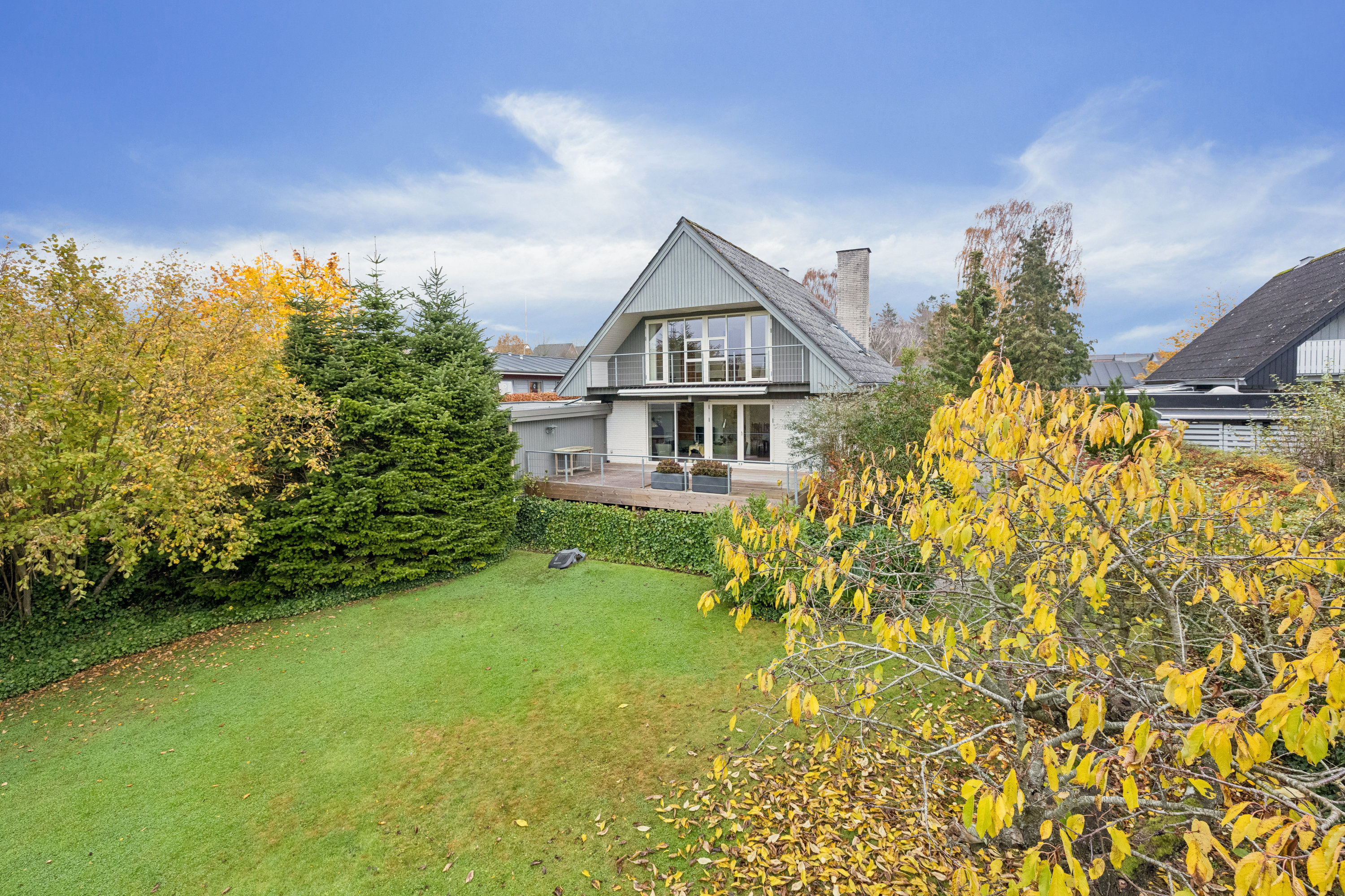 Fremhævet have billede i fuldskærmstilstand. Billede af Anemonevej 14, 8410 Rønde