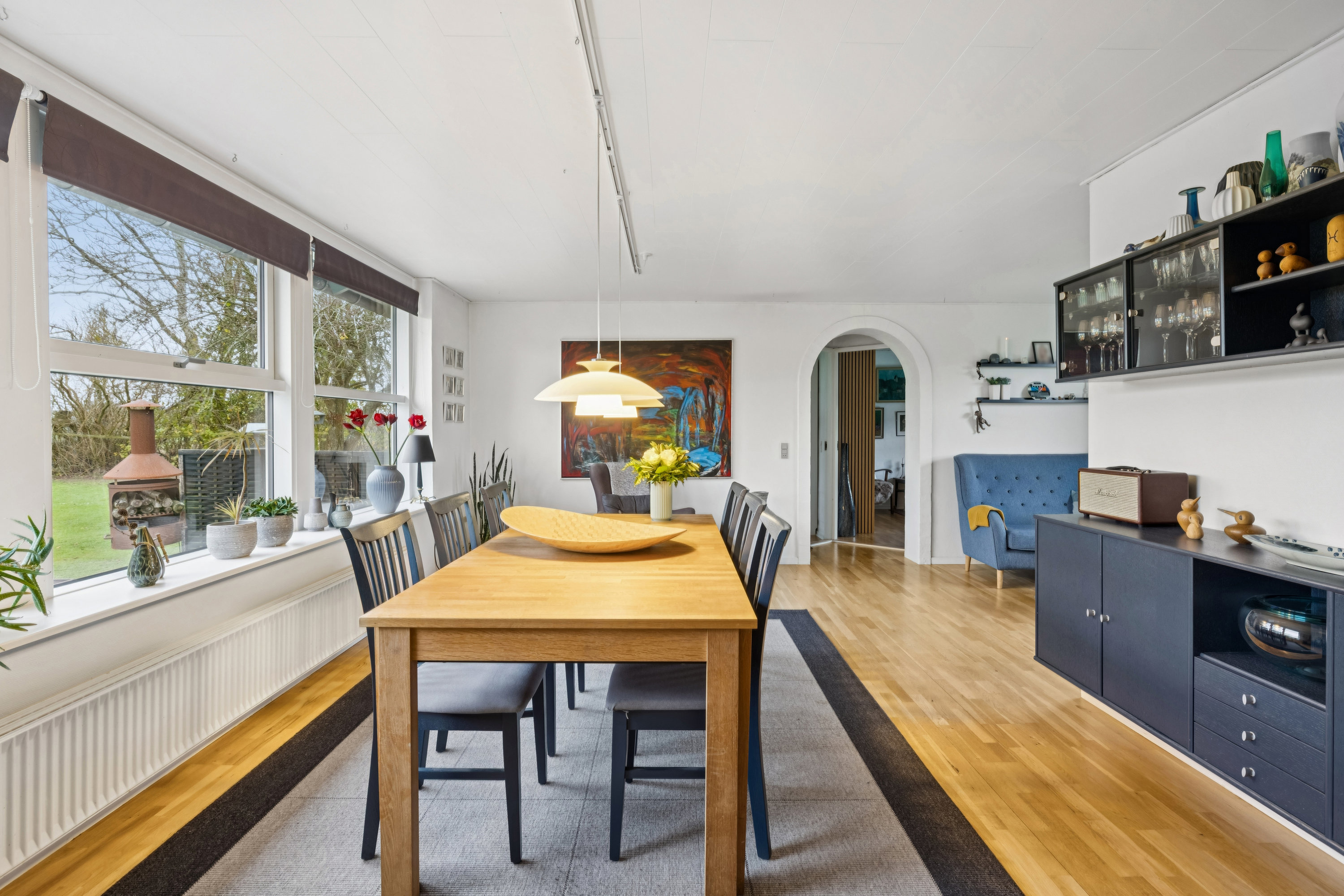 Fremhævet spisestue billede i fuldskærmstilstand. Billede af Grenåvej 26, Bjødstrup, 8410 Rønde