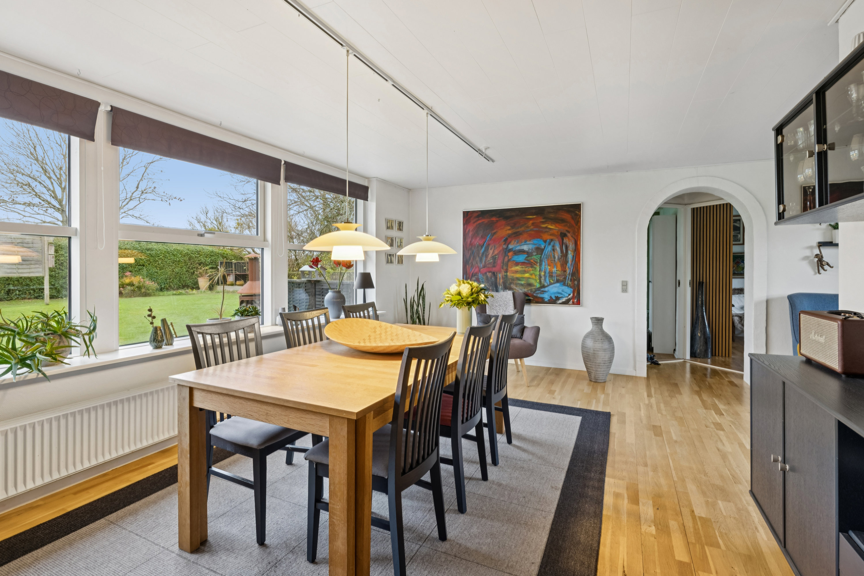 Fremhævet spisestue billede i fuldskærmstilstand. Billede af Grenåvej 26, Bjødstrup, 8410 Rønde