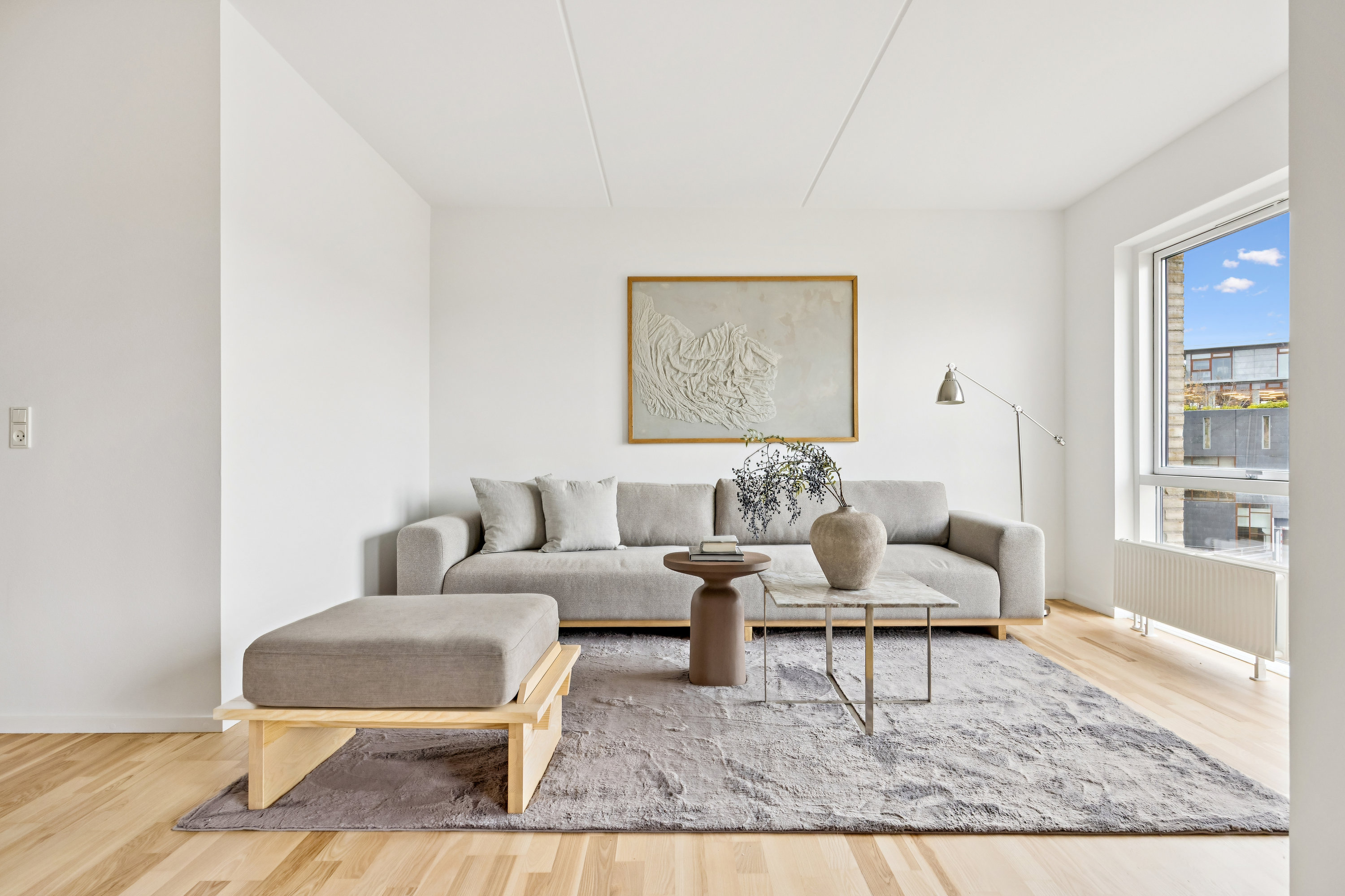 Fremhævet stue billede i fuldskærmstilstand. Billede af Dirch Passers Allé 7, 3. tv., 2000 Frederiksberg