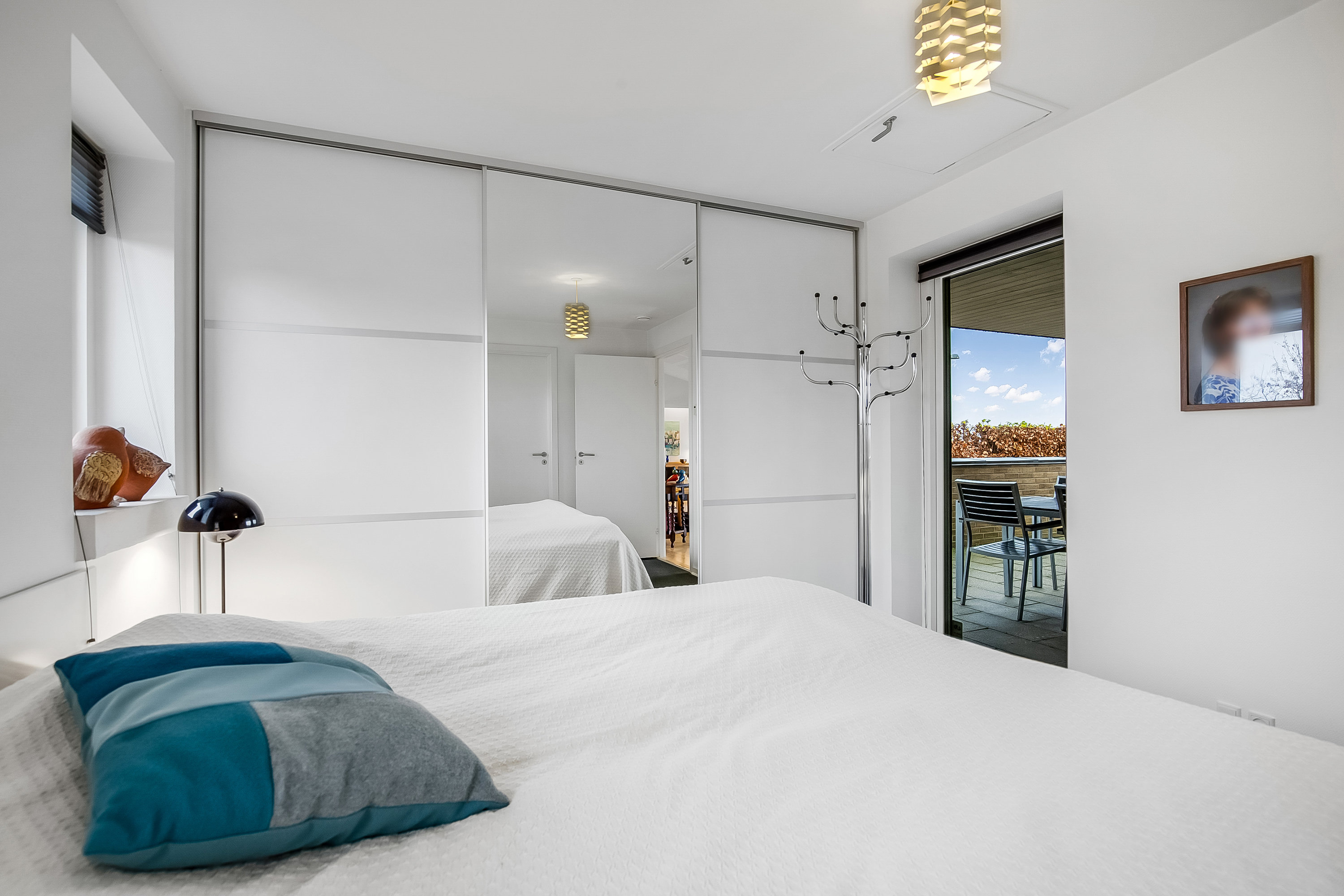 Fremhævet soveværelse billede i fuldskærmstilstand. Billede af Tirsbæk Søvej 43, Bredballe, 7120 Vejle Øst