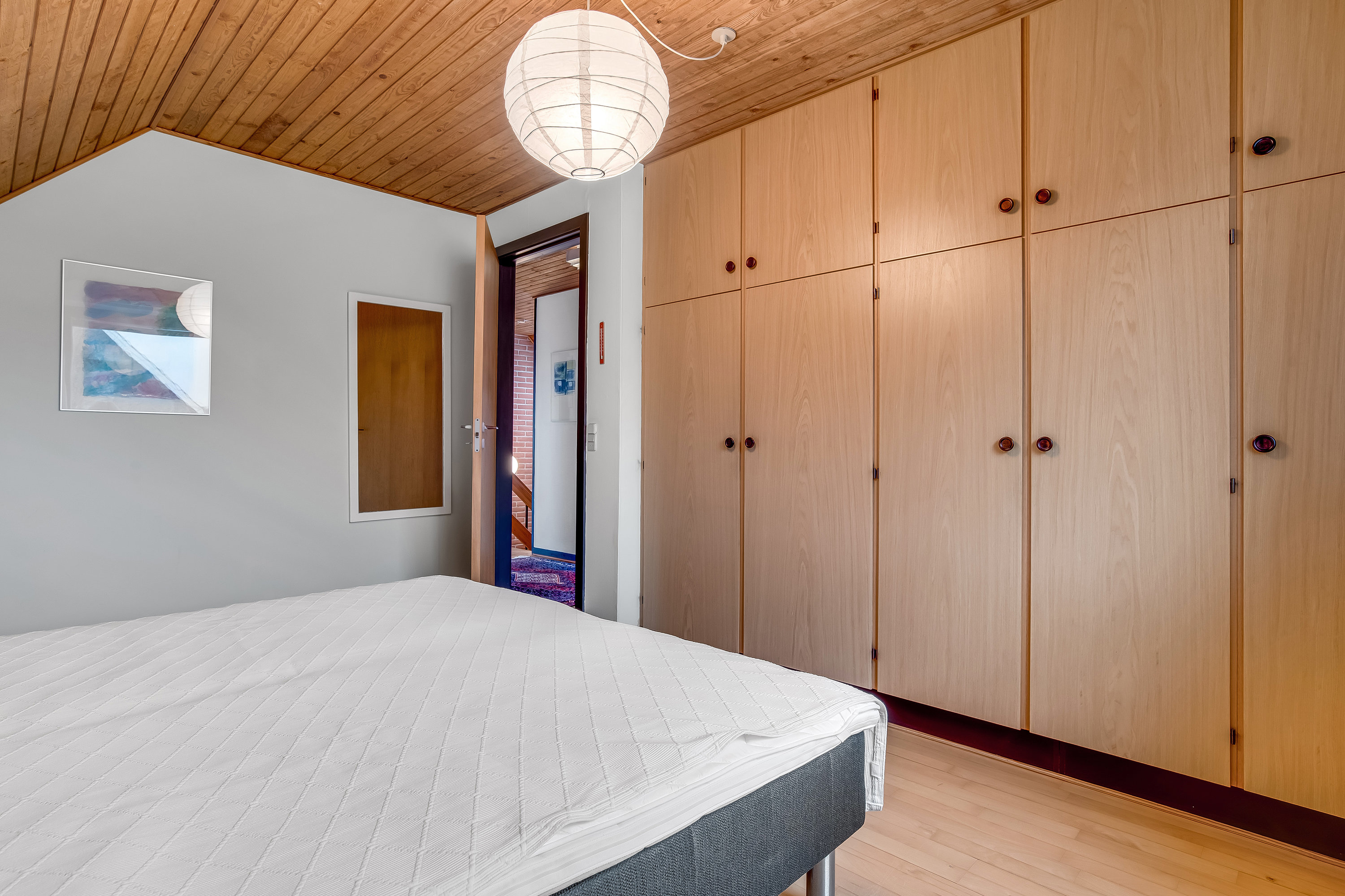 Fremhævet soveværelse billede i fuldskærmstilstand. Billede af Torsvej 17, Nørlem, 7620 Lemvig