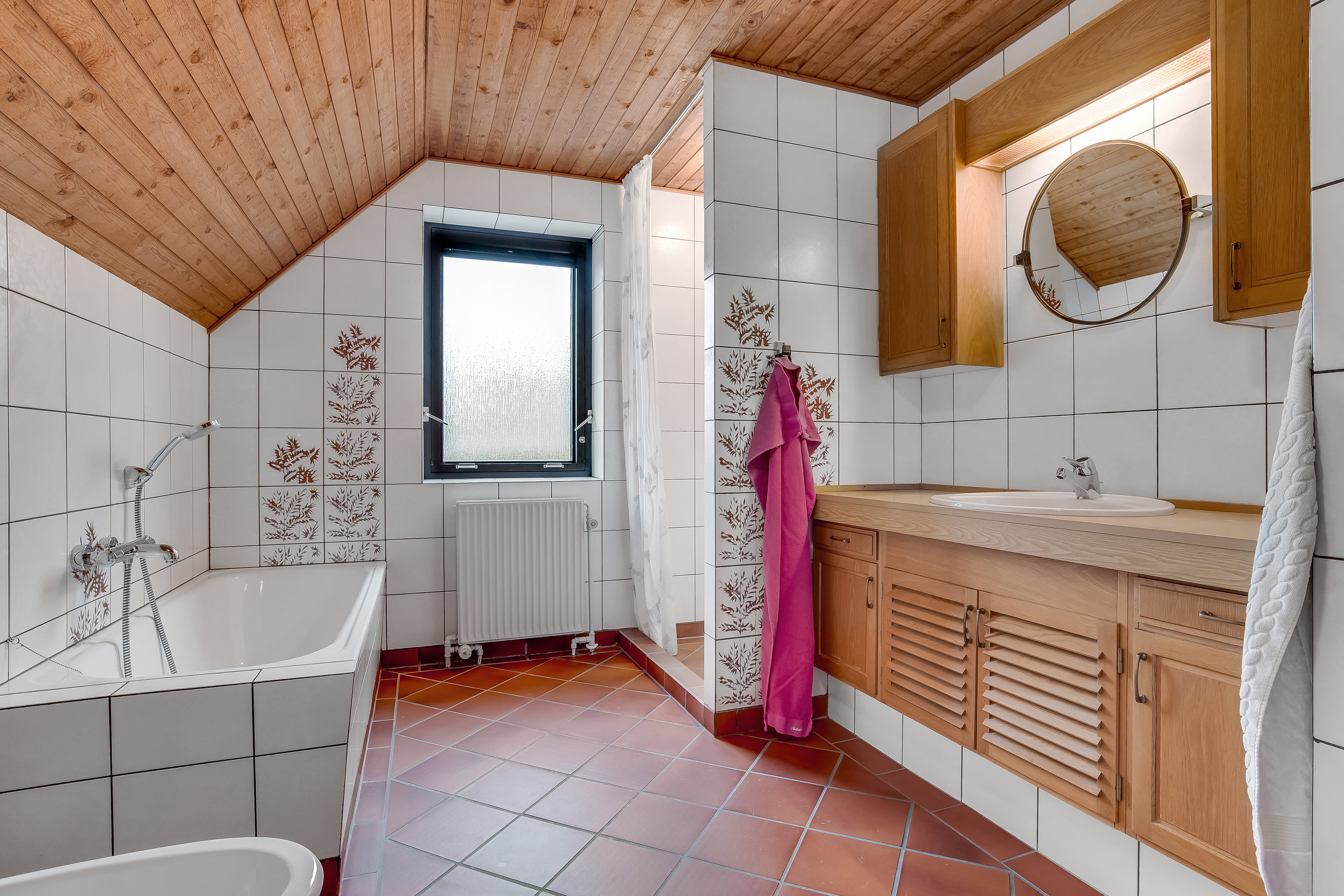 Fremhævet badeværelse billede i fuldskærmstilstand. Billede af Torsvej 17, Nørlem, 7620 Lemvig