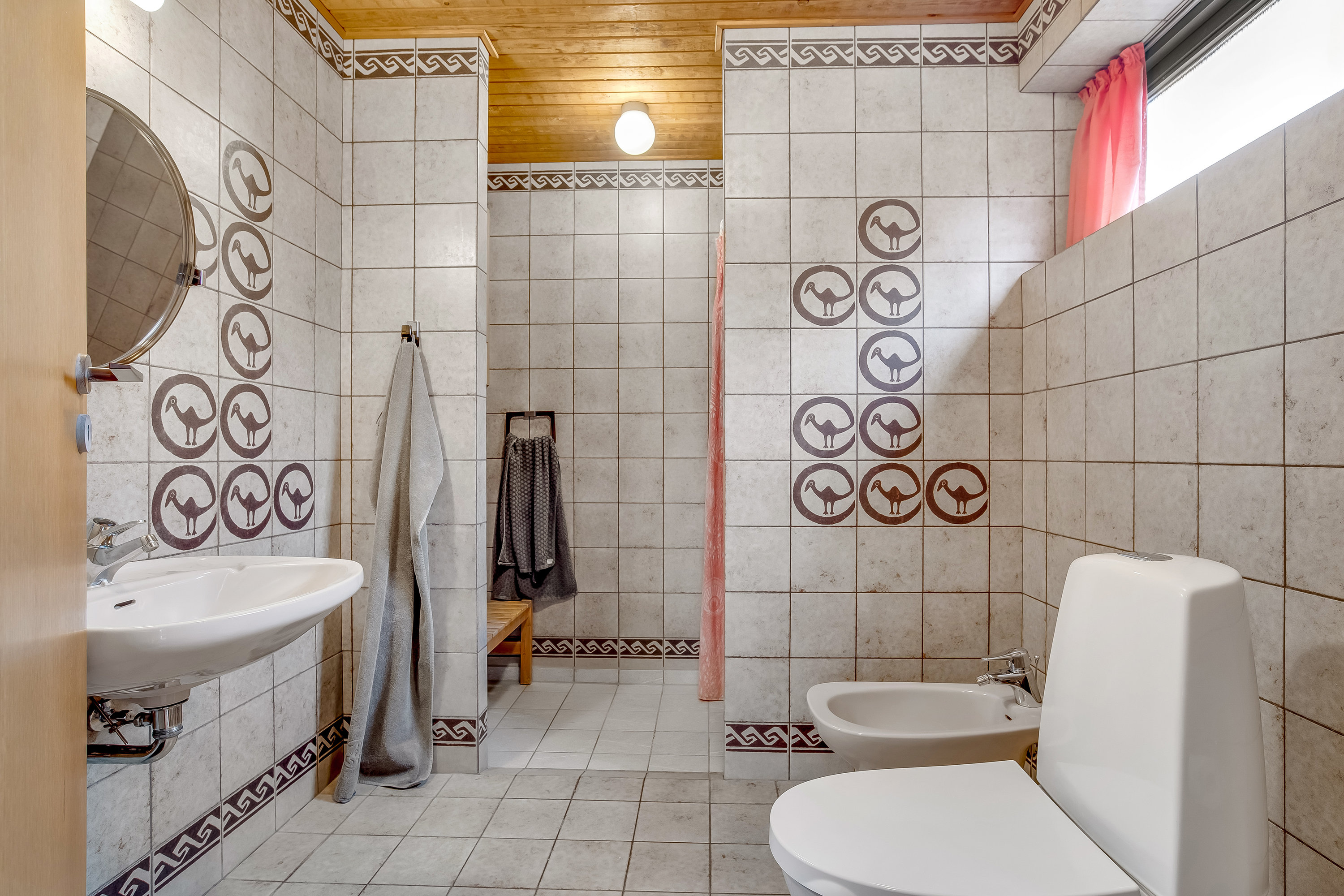 Fremhævet badeværelse billede i fuldskærmstilstand. Billede af Torsvej 17, Nørlem, 7620 Lemvig