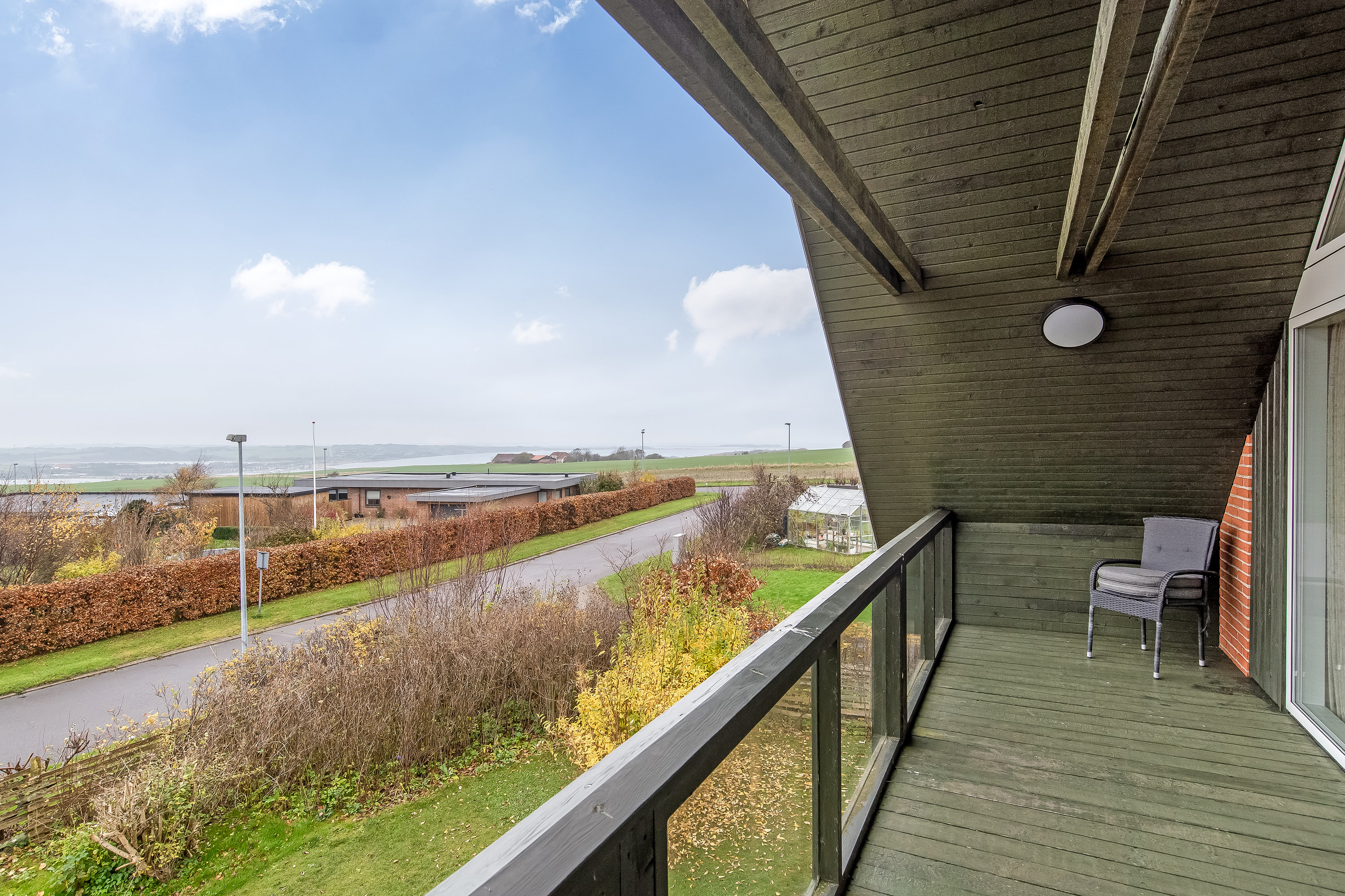 Fremhævet altan billede i fuldskærmstilstand. Billede af Torsvej 17, Nørlem, 7620 Lemvig