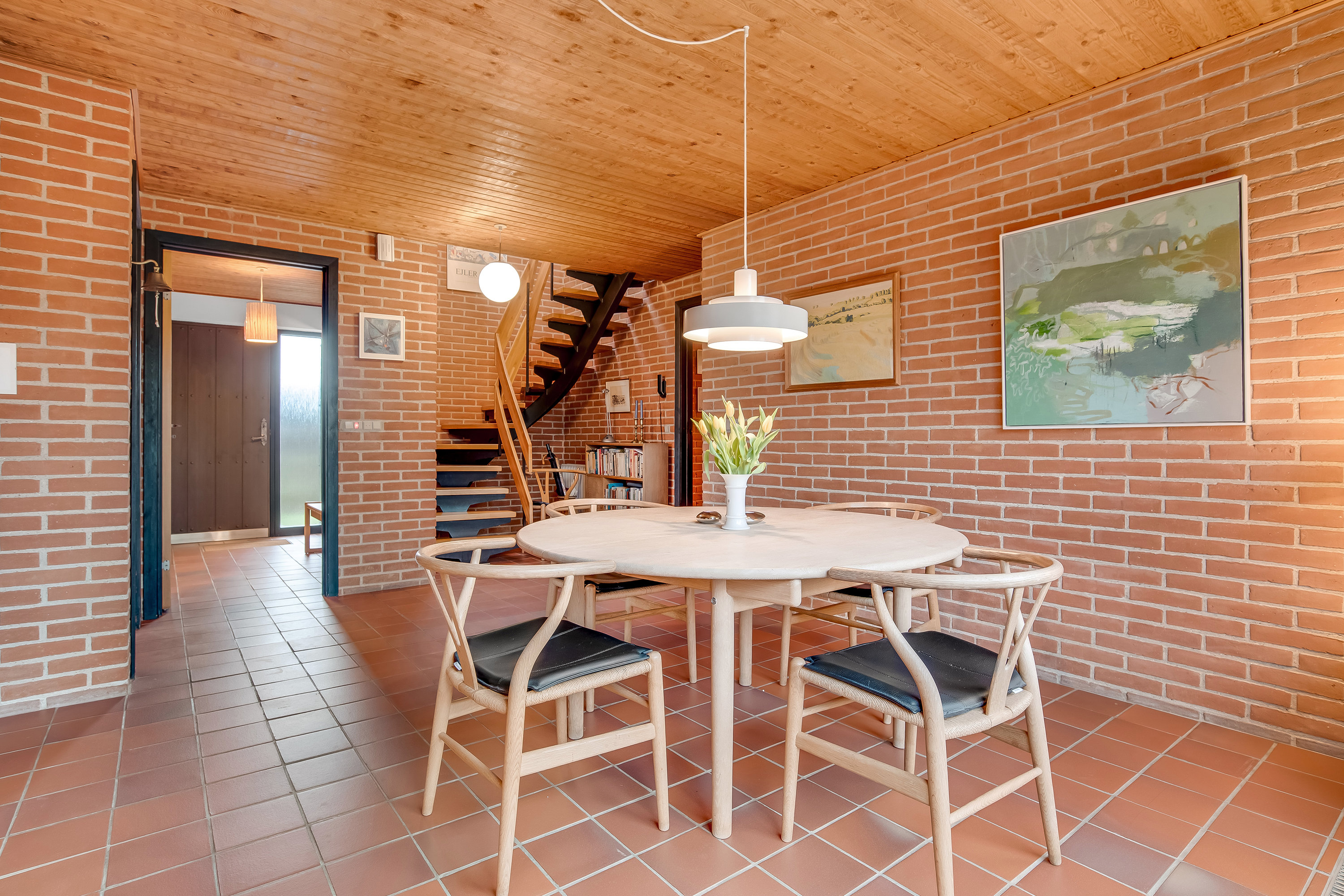 Fremhævet spisestue billede i fuldskærmstilstand. Billede af Torsvej 17, Nørlem, 7620 Lemvig