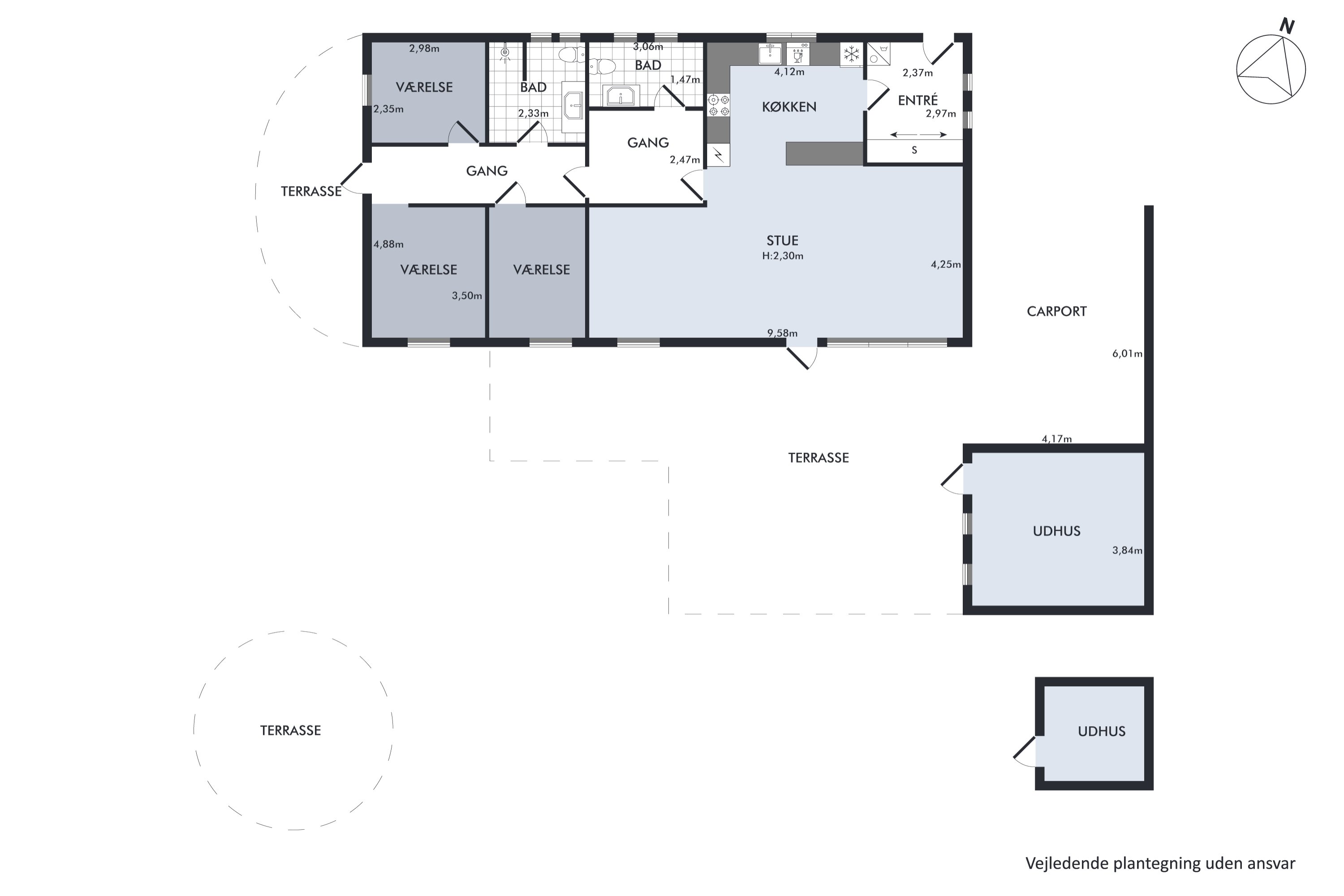 Plantegninger billede af Anemonevej 7, 8500 Grenaa