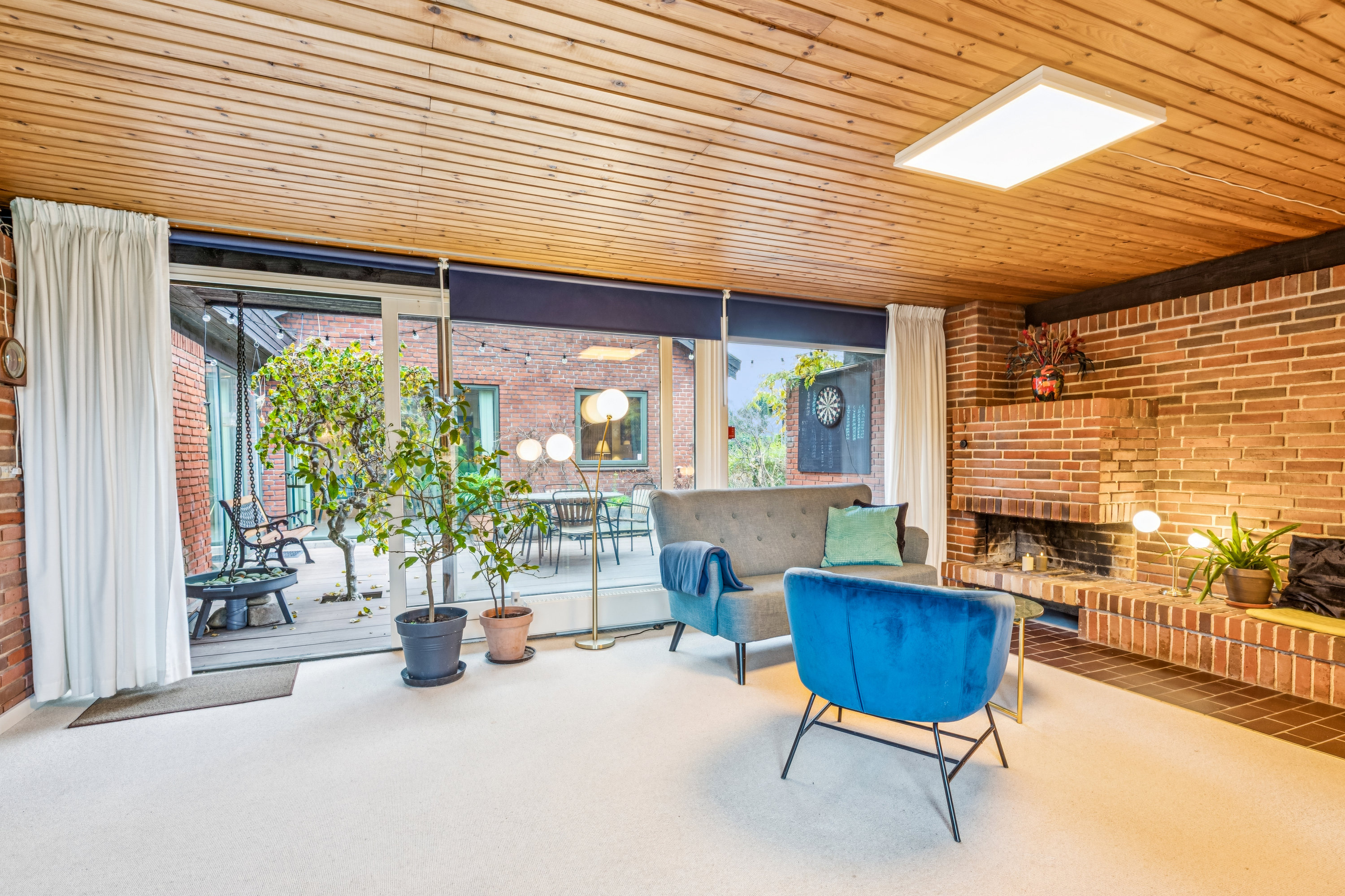 Fremhævet stue billede i fuldskærmstilstand. Billede af Åsingsvej 6, 2640 Hedehusene