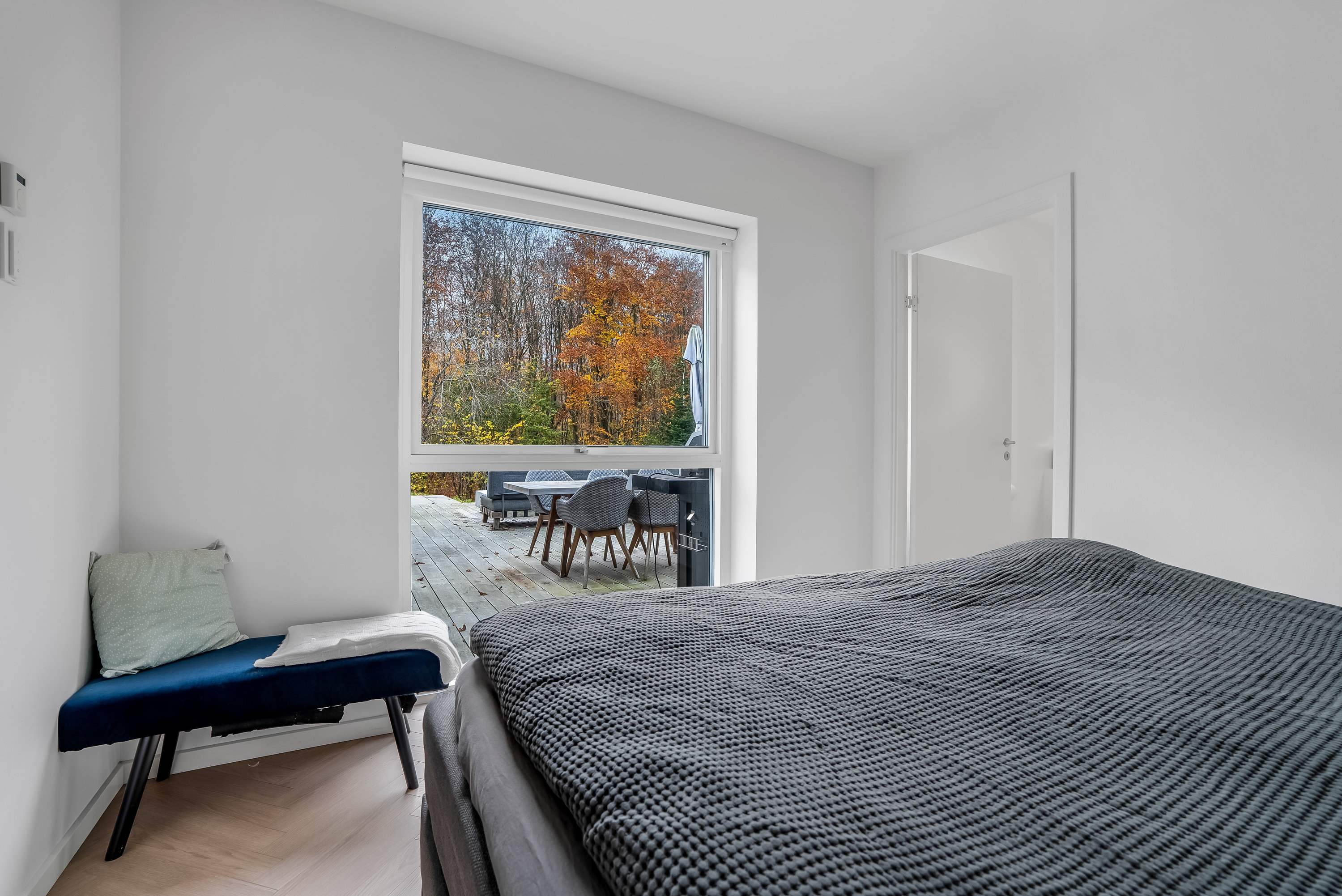 Fremhævet soveværelse billede i fuldskærmstilstand. Billede af Bombakken 57, 3320 Skævinge