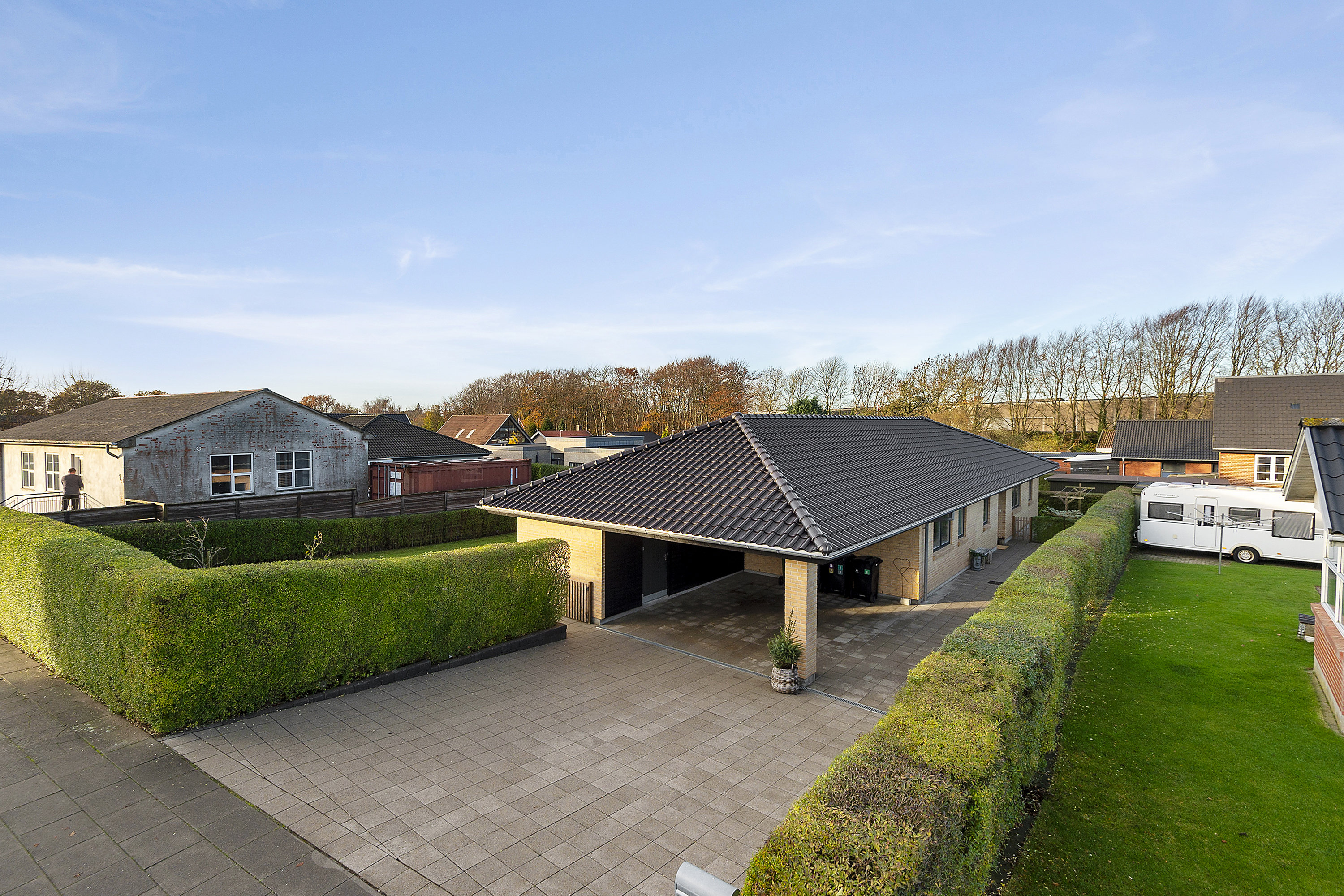 Fremhævet ejendommen billede i fuldskærmstilstand. Billede af Niels Lambertsens Vej 9, 6705 Esbjerg Ø