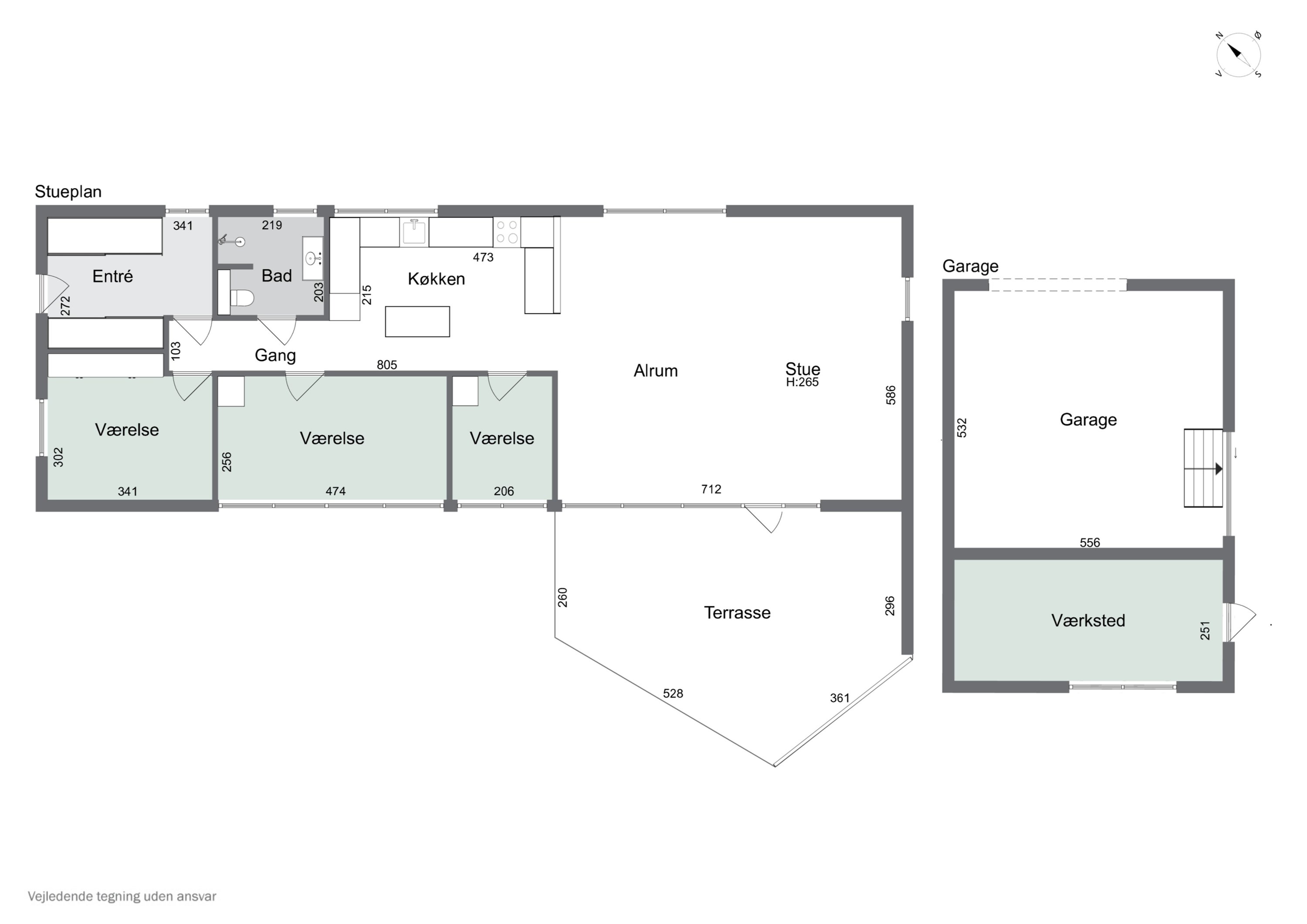 Plantegninger billede af Smallesund 97, Rønne, 3700 Rønne