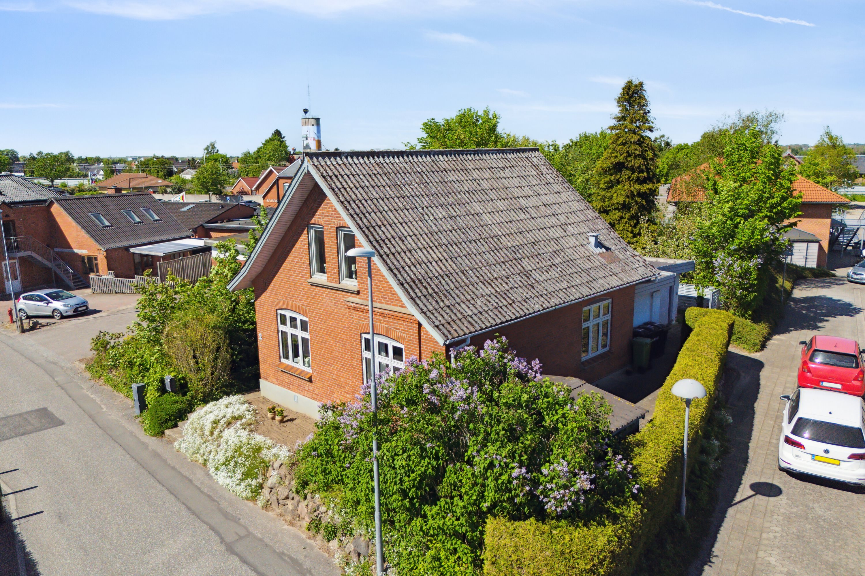 Villa: Set fra vejen på Bakkevej 2, 5550 Langeskov