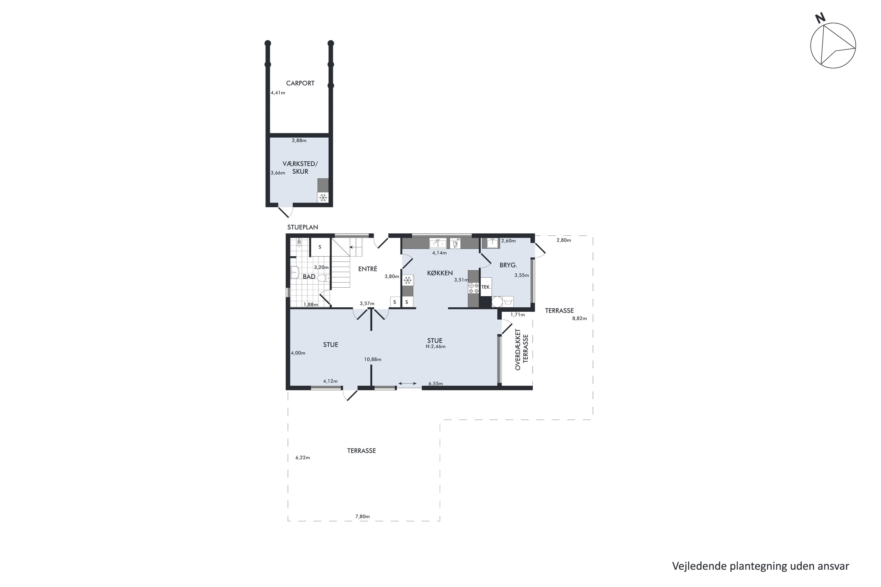 Plantegninger billede af Iriskvej 12, 2670 Greve