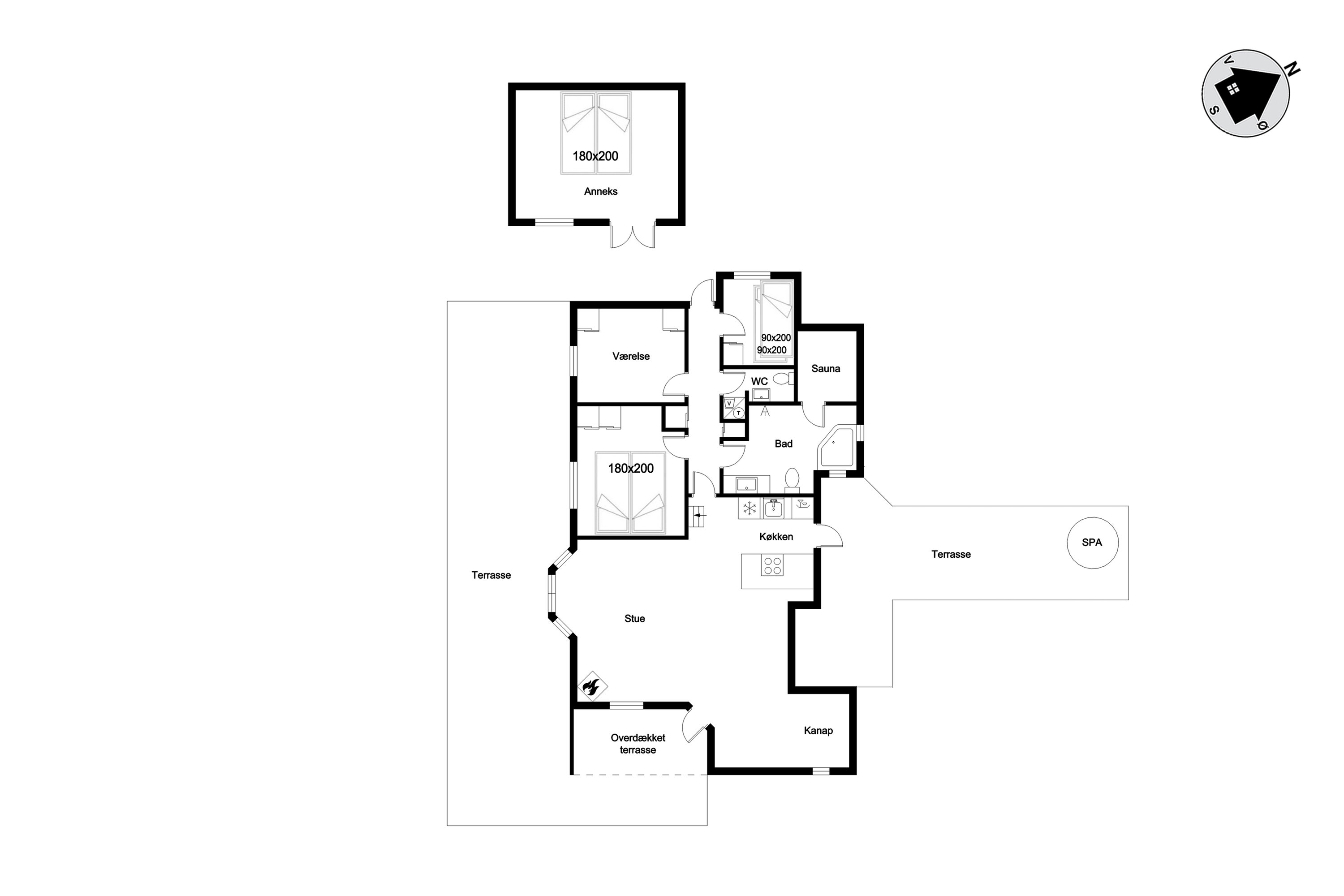 Plantegninger billede af Skovbrynet 4, Sunddraget, 7790 Thyholm