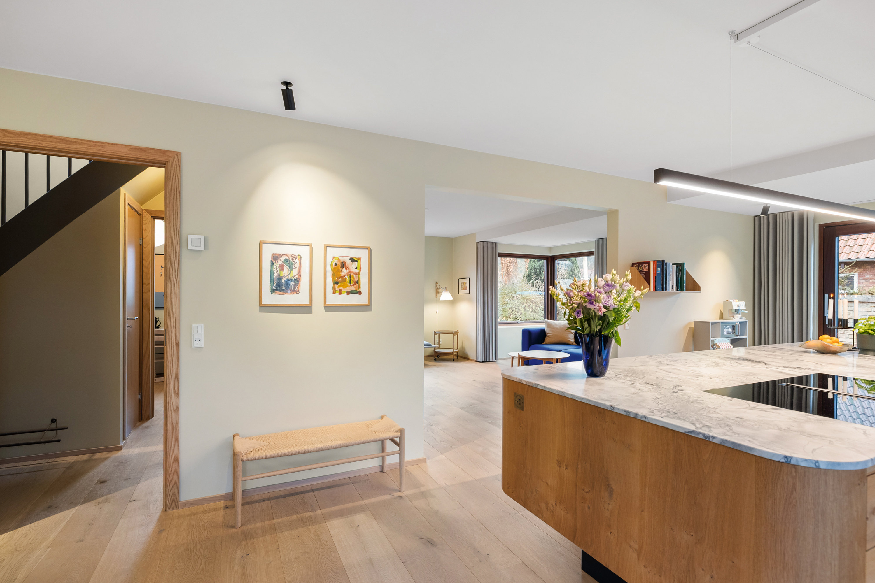 Fremhævet køkken/alrum billede i fuldskærmstilstand. Billede af Vanløsevej 11, 8000 Aarhus C