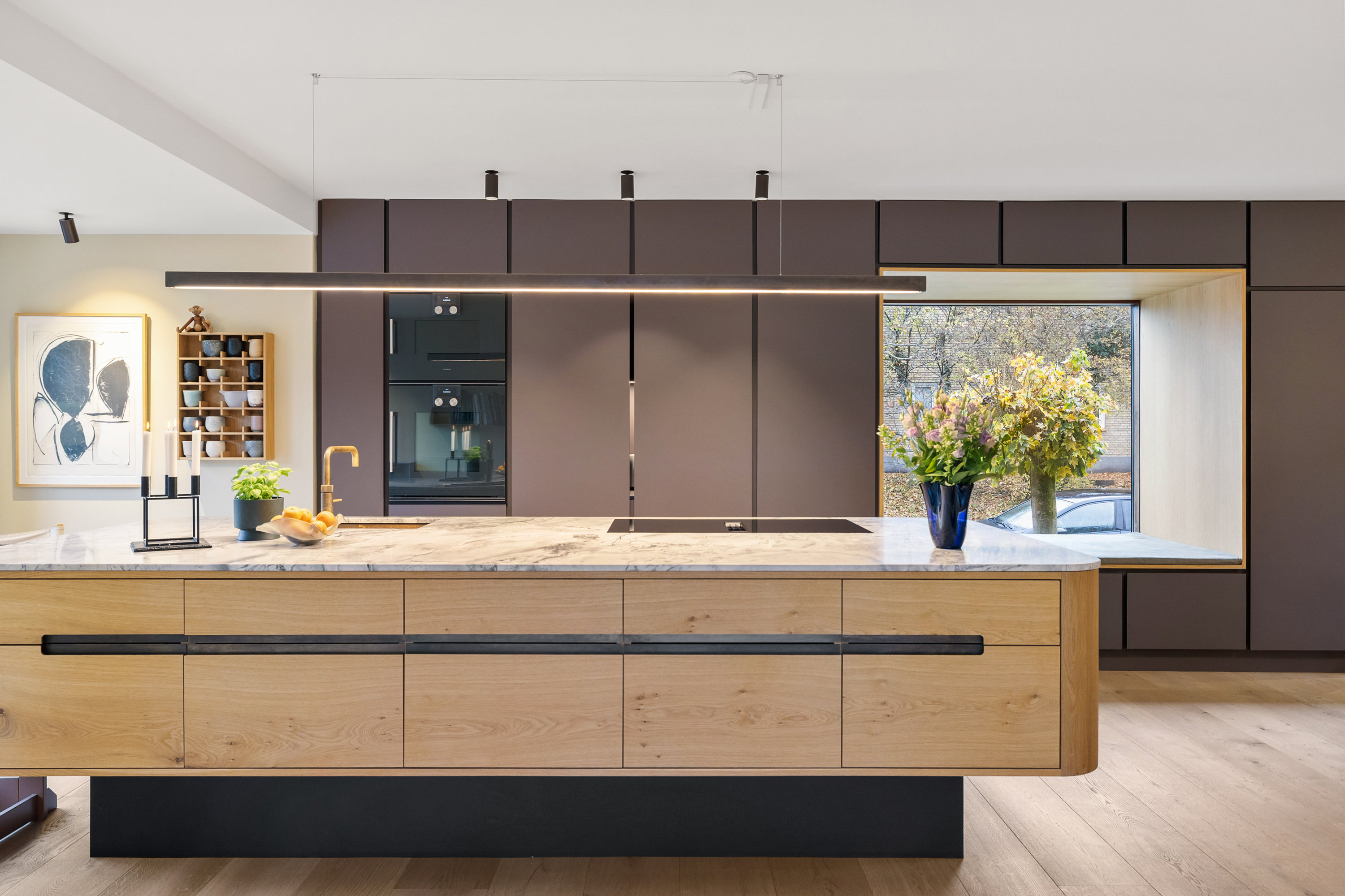 Fremhævet køkken/alrum billede i fuldskærmstilstand. Billede af Vanløsevej 11, 8000 Aarhus C