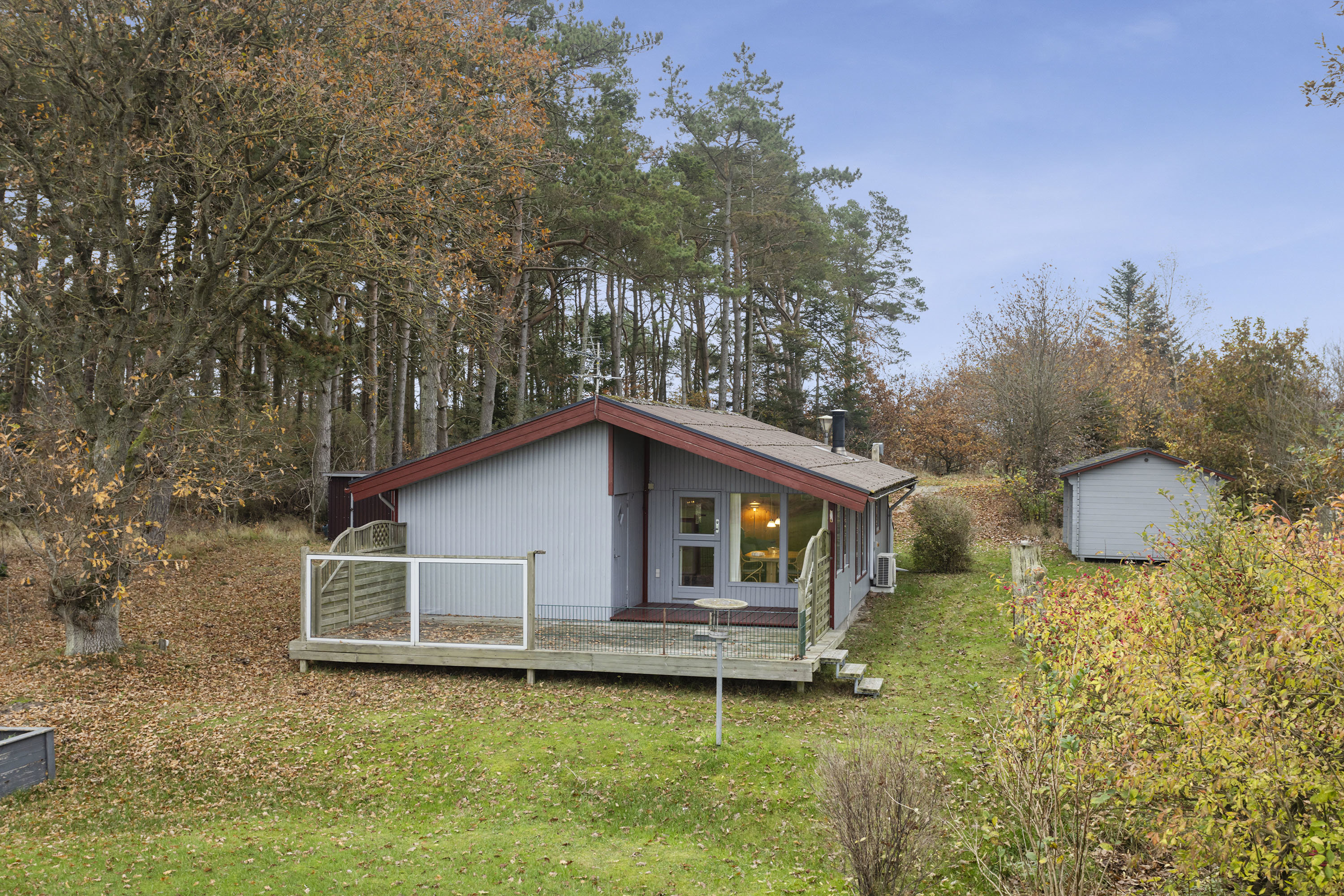 Fremhævet facade billede i fuldskærmstilstand. Billede af Rimmevej 6, Lyngså, 9300 Sæby