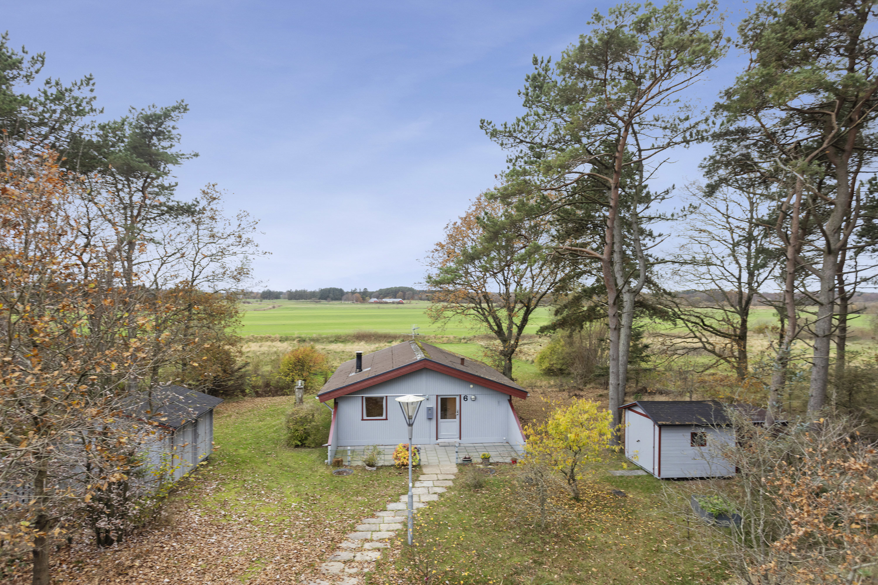 Fremhævet facade billede i fuldskærmstilstand. Billede af Rimmevej 6, Lyngså, 9300 Sæby