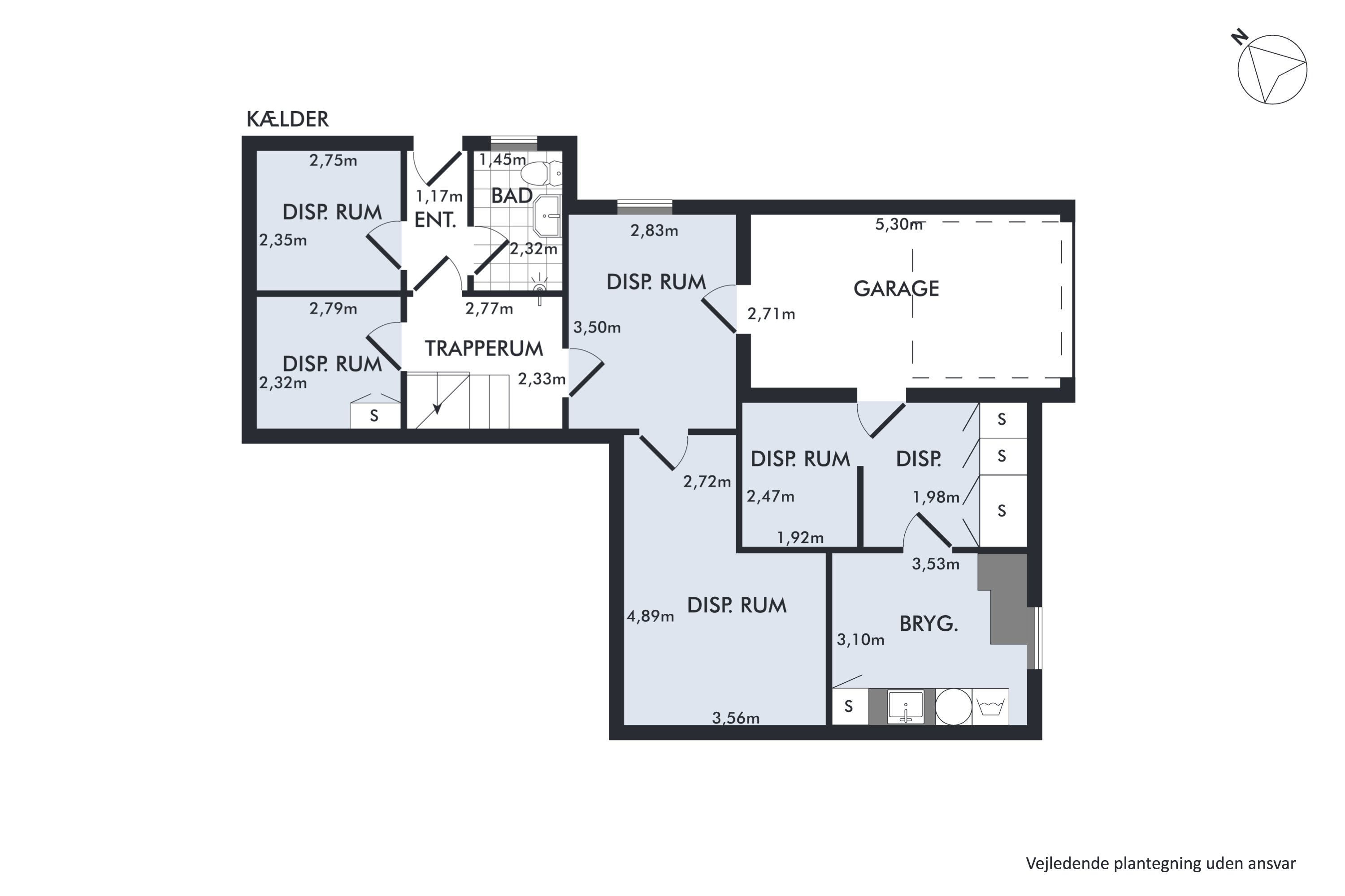 Plantegninger billede af Legårdsvej 13, Vrold, 8660 Skanderborg