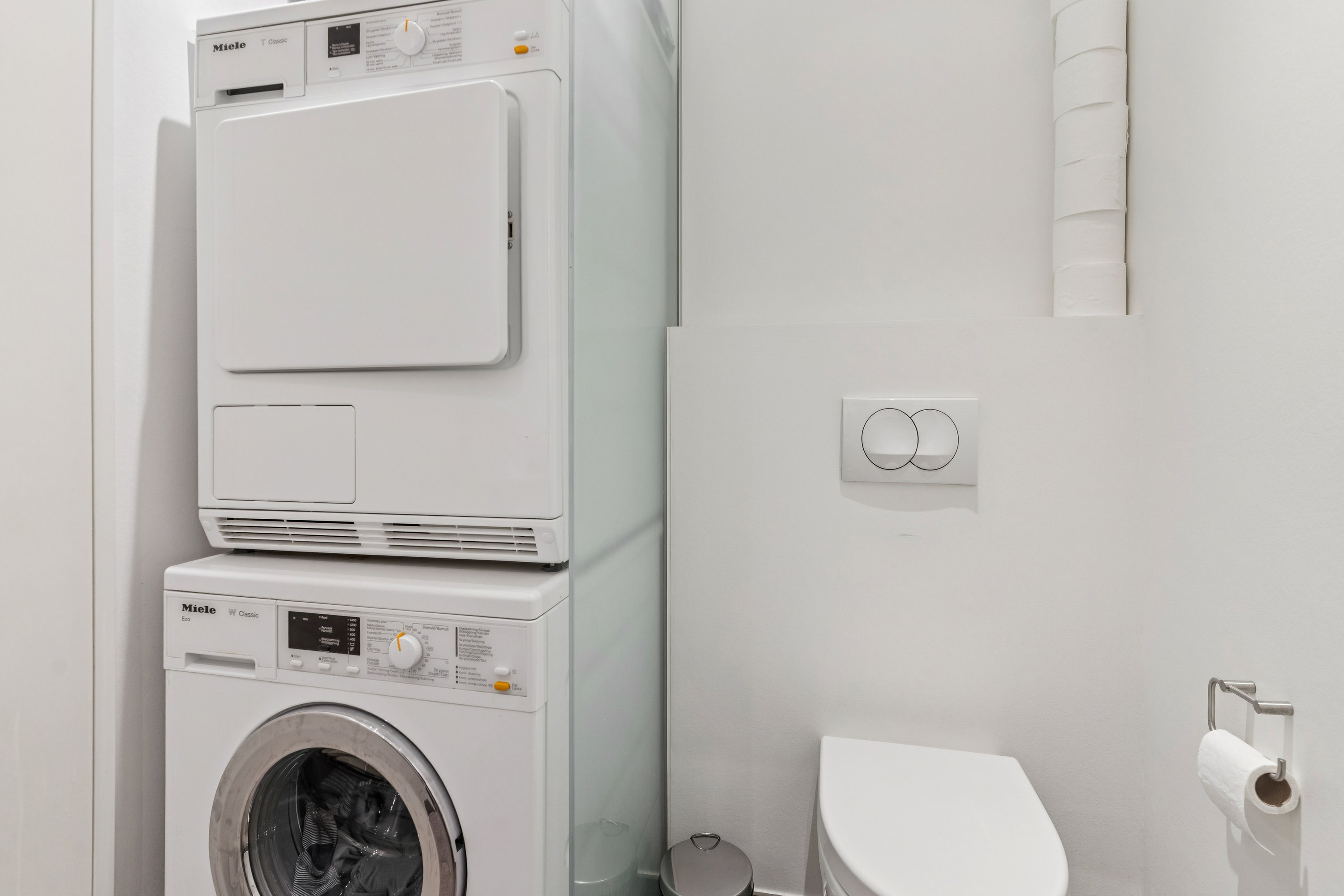 Fremhævet badeværelse billede i fuldskærmstilstand. Billede af Pinievej 4B, 2880 Bagsværd