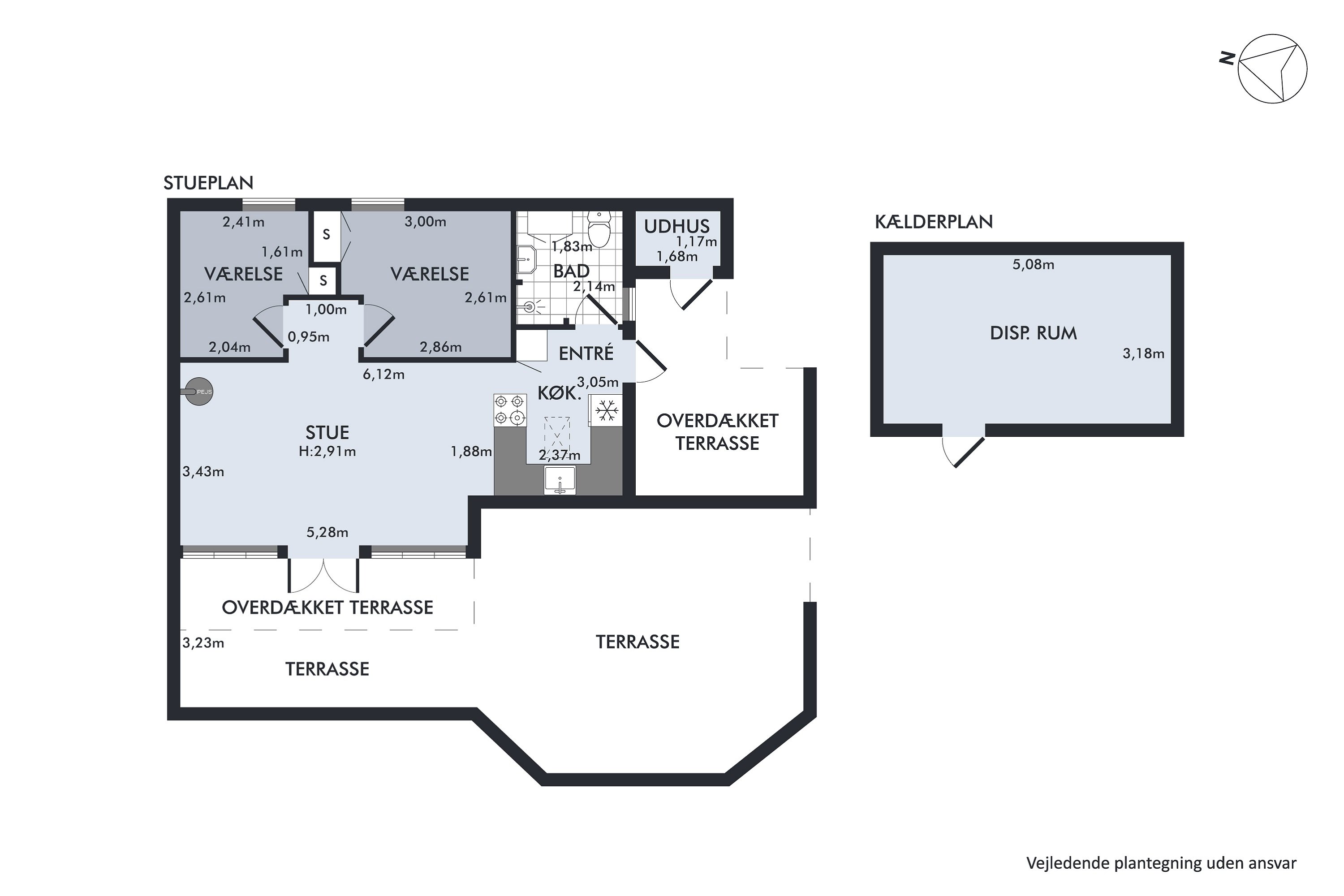 Plantegninger billede af Gl. Kirkebjerg 60, Stødov Bakker, 8420 Knebel