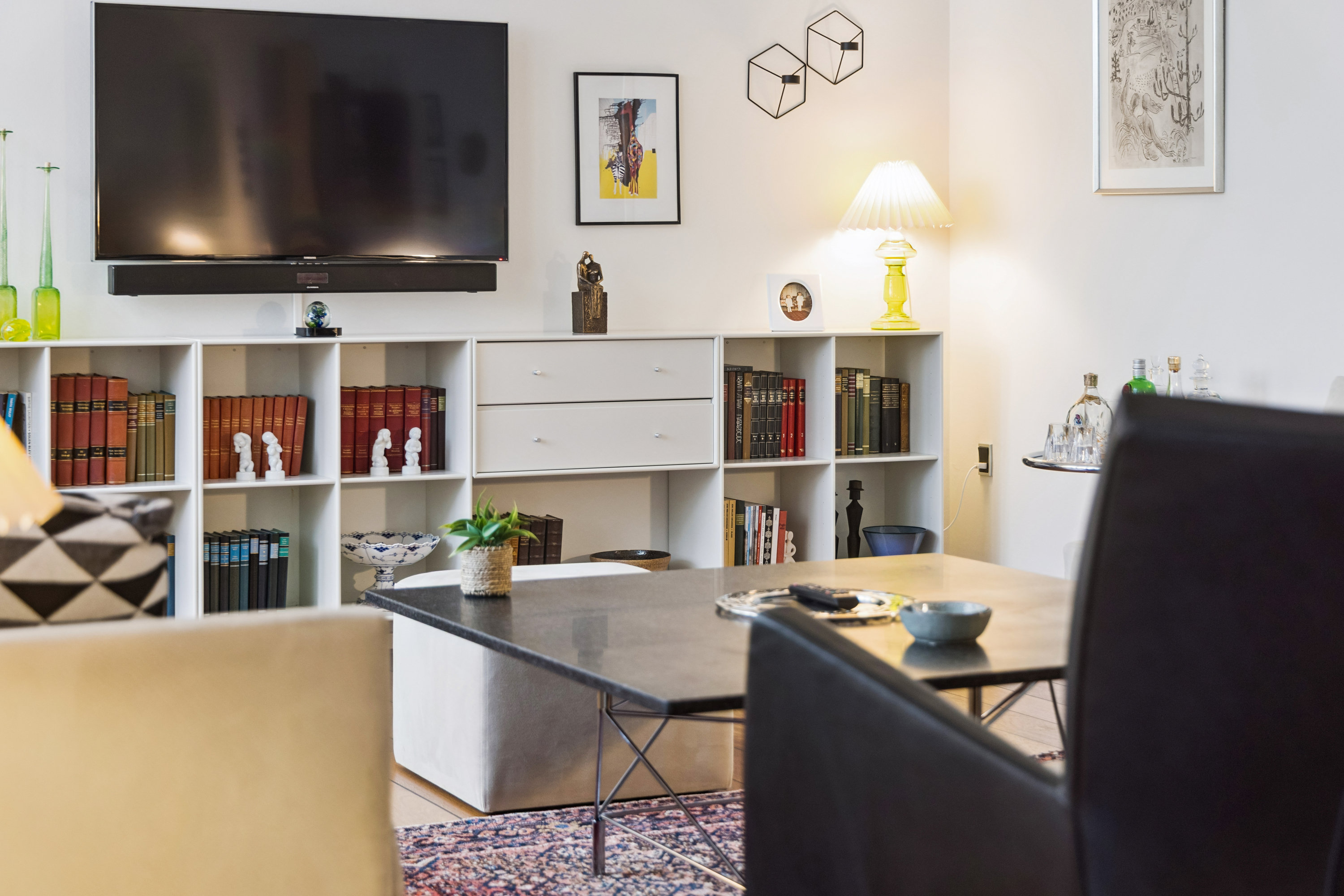 Fremhævet stue billede i fuldskærmstilstand. Billede af Jernbanegade 14, 1., 9460 Brovst