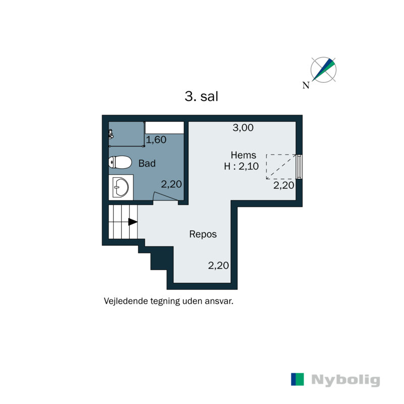 Plantegninger billede af Klampenborgvej 10F, 2930 Klampenborg