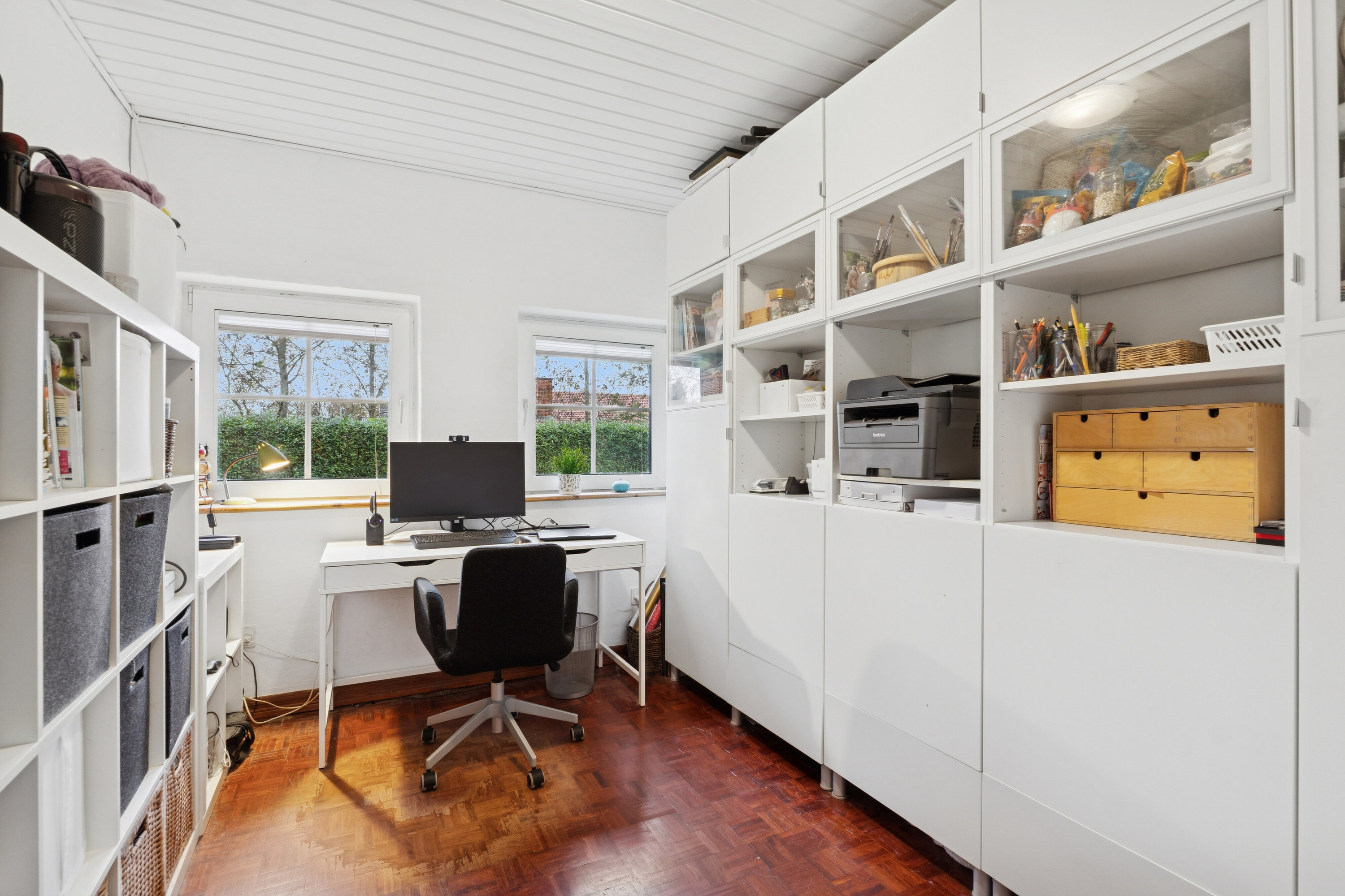 Fremhævet arbejdsværelse billede i fuldskærmstilstand. Billede af Mejsevej 10, 7430 Ikast