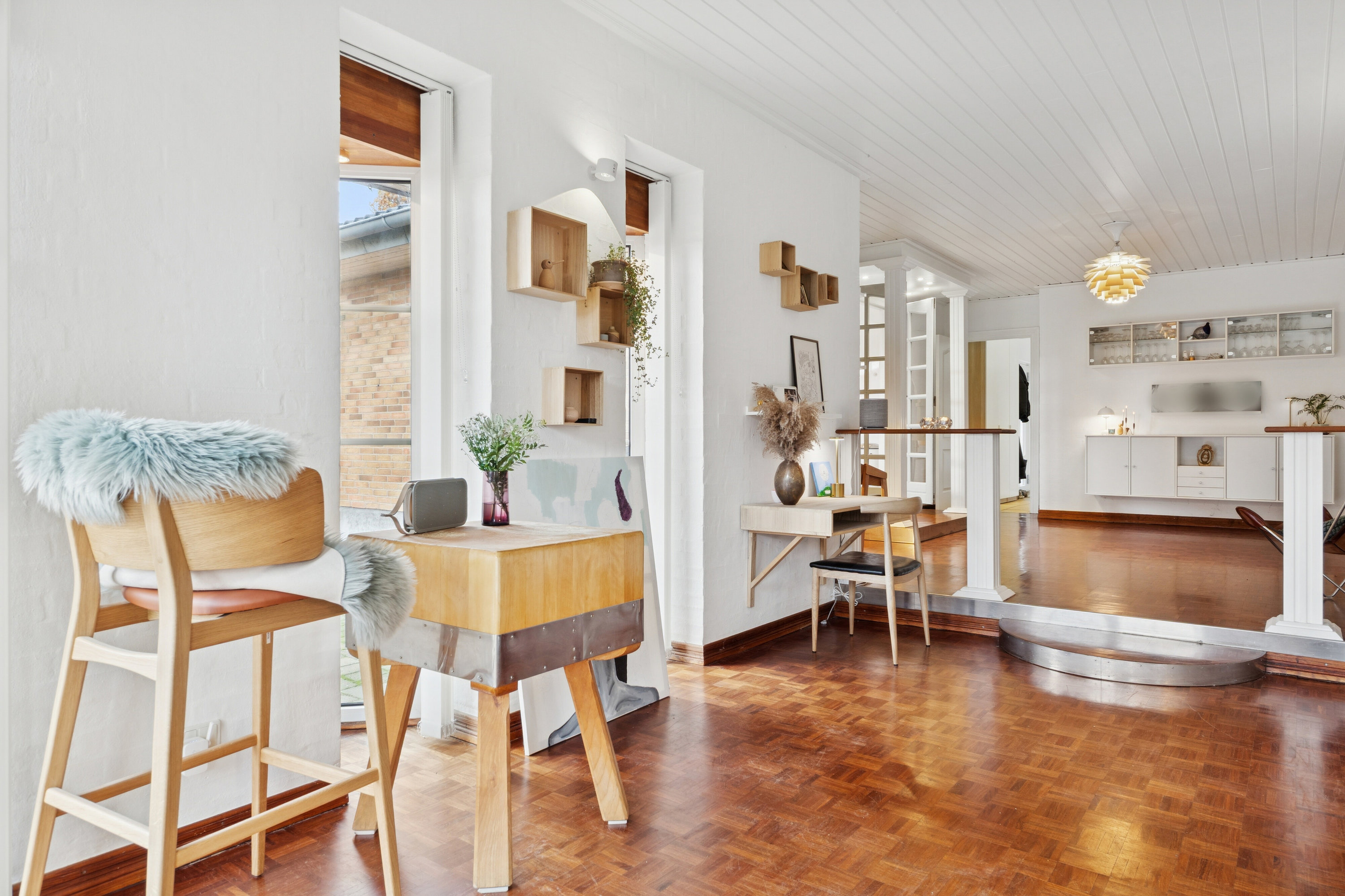 Fremhævet indendørs billede i fuldskærmstilstand. Billede af Mejsevej 10, 7430 Ikast