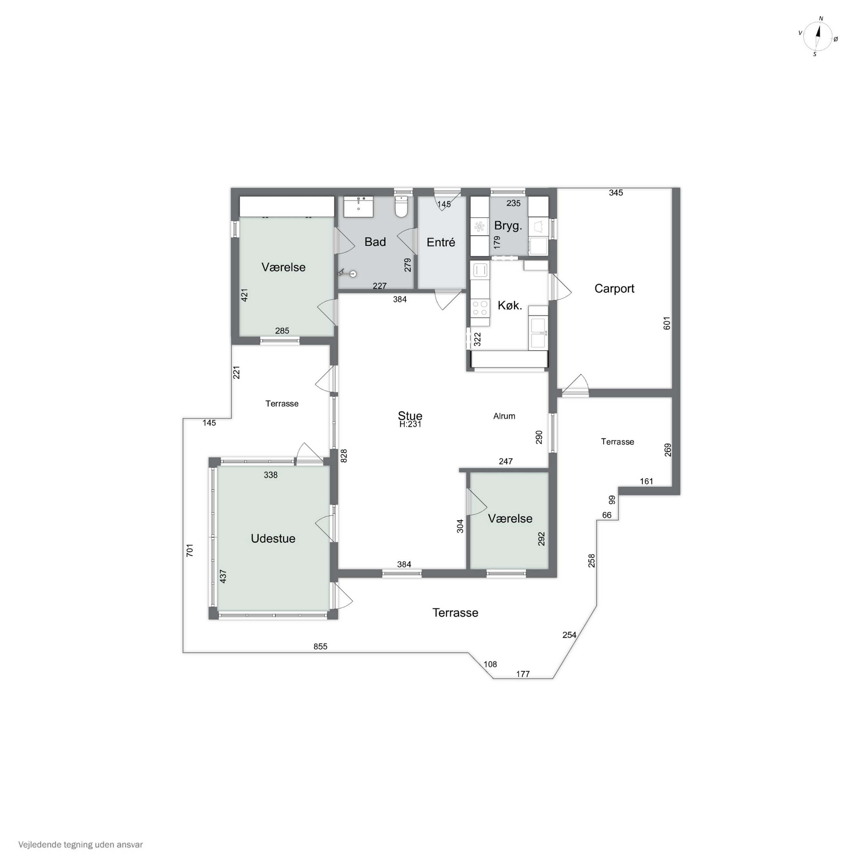 Plantegninger billede af Karen Blixens Vej 2M, 7430 Ikast