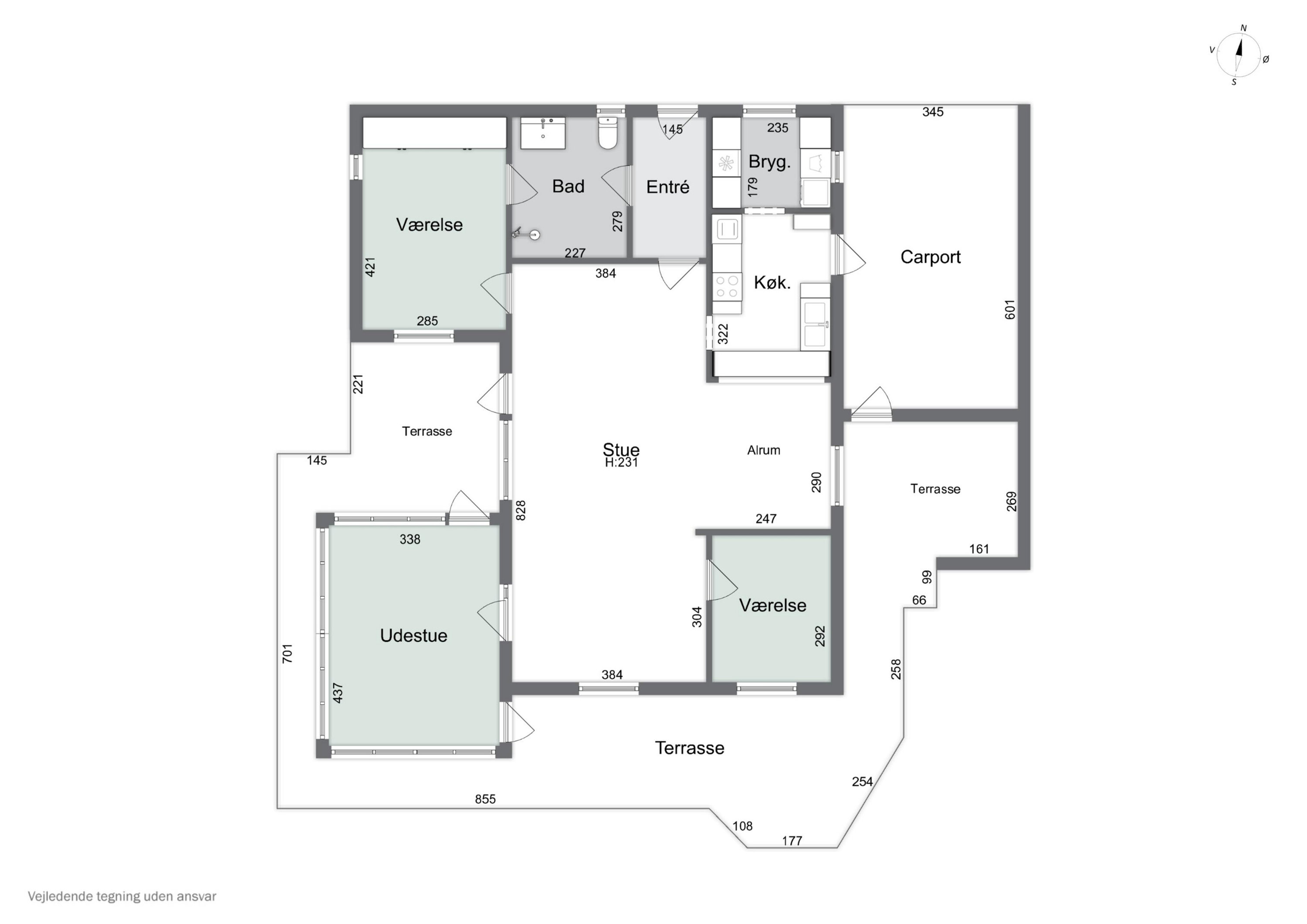 Plantegninger billede af Karen Blixens Vej 2M, 7430 Ikast