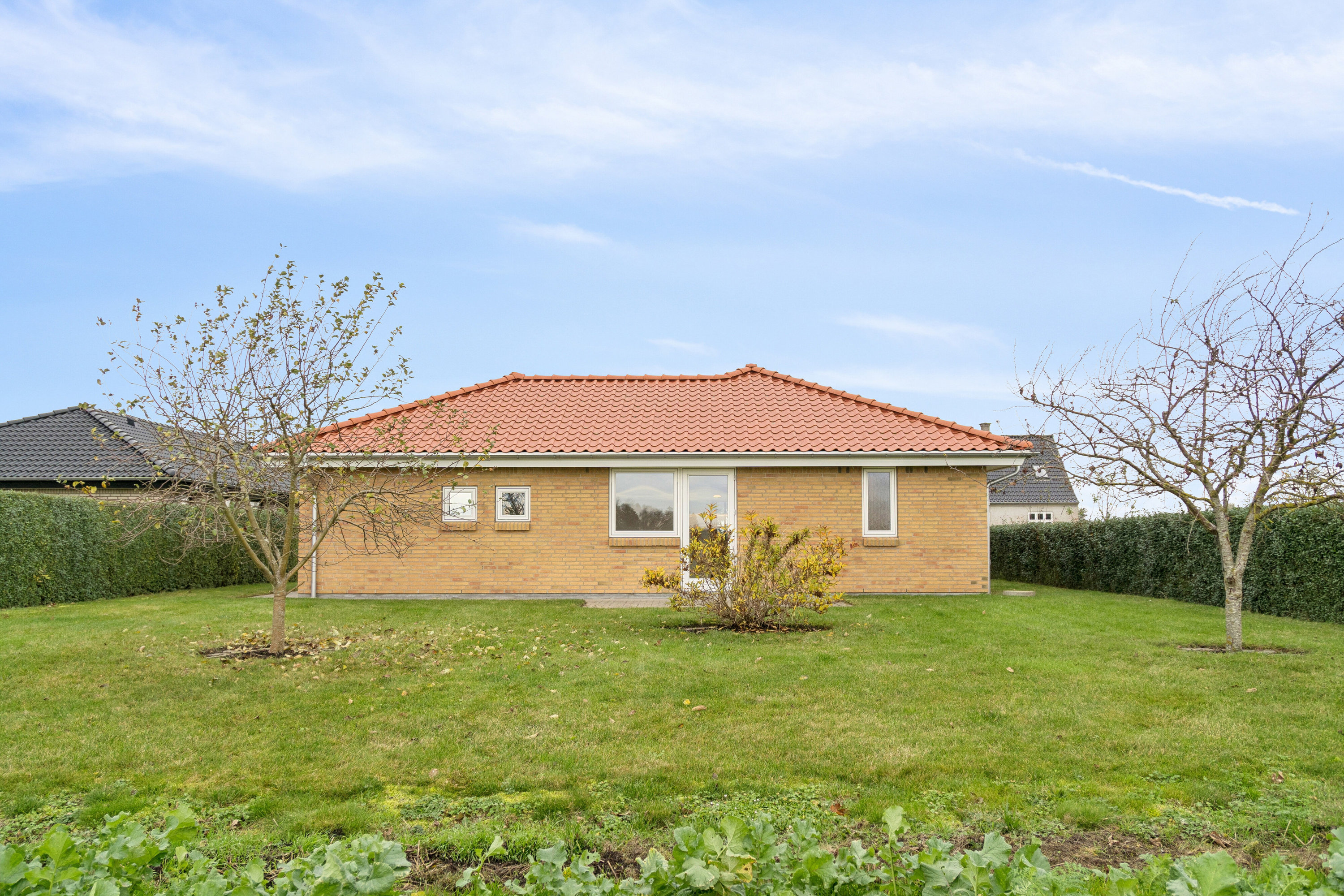 Fremhævet set fra haven billede i fuldskærmstilstand. Billede af Skovballevej 59A, Tåsinge, 5700 Svendborg